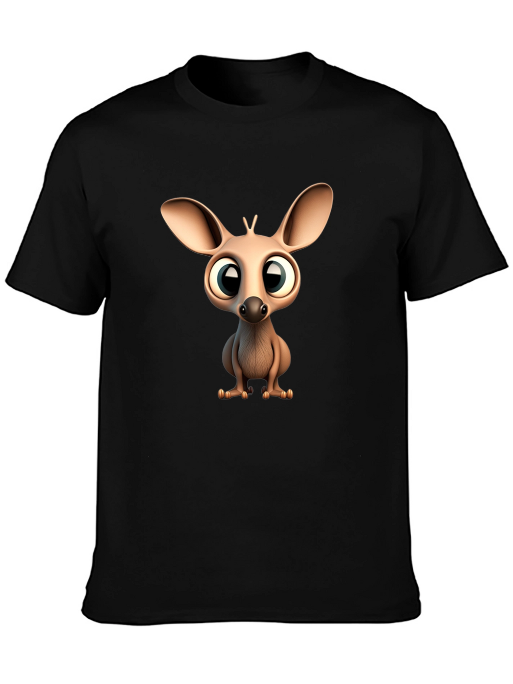 Cute Cartoon Jerboa Graphic T-Shirt