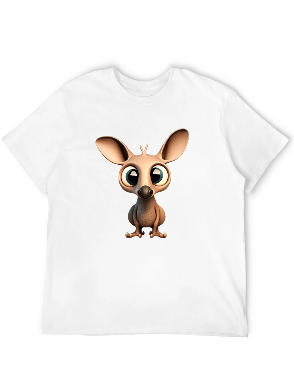 Cute Cartoon Jerboa Graphic T-Shirt