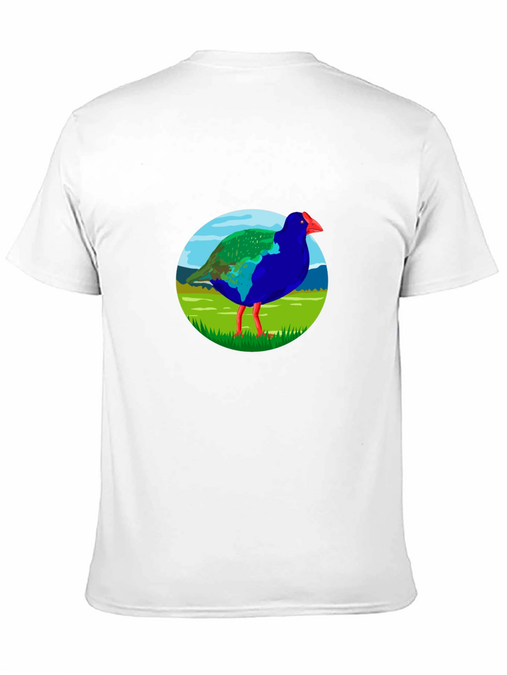 Takahē Bird Graphic Black T-Shirt