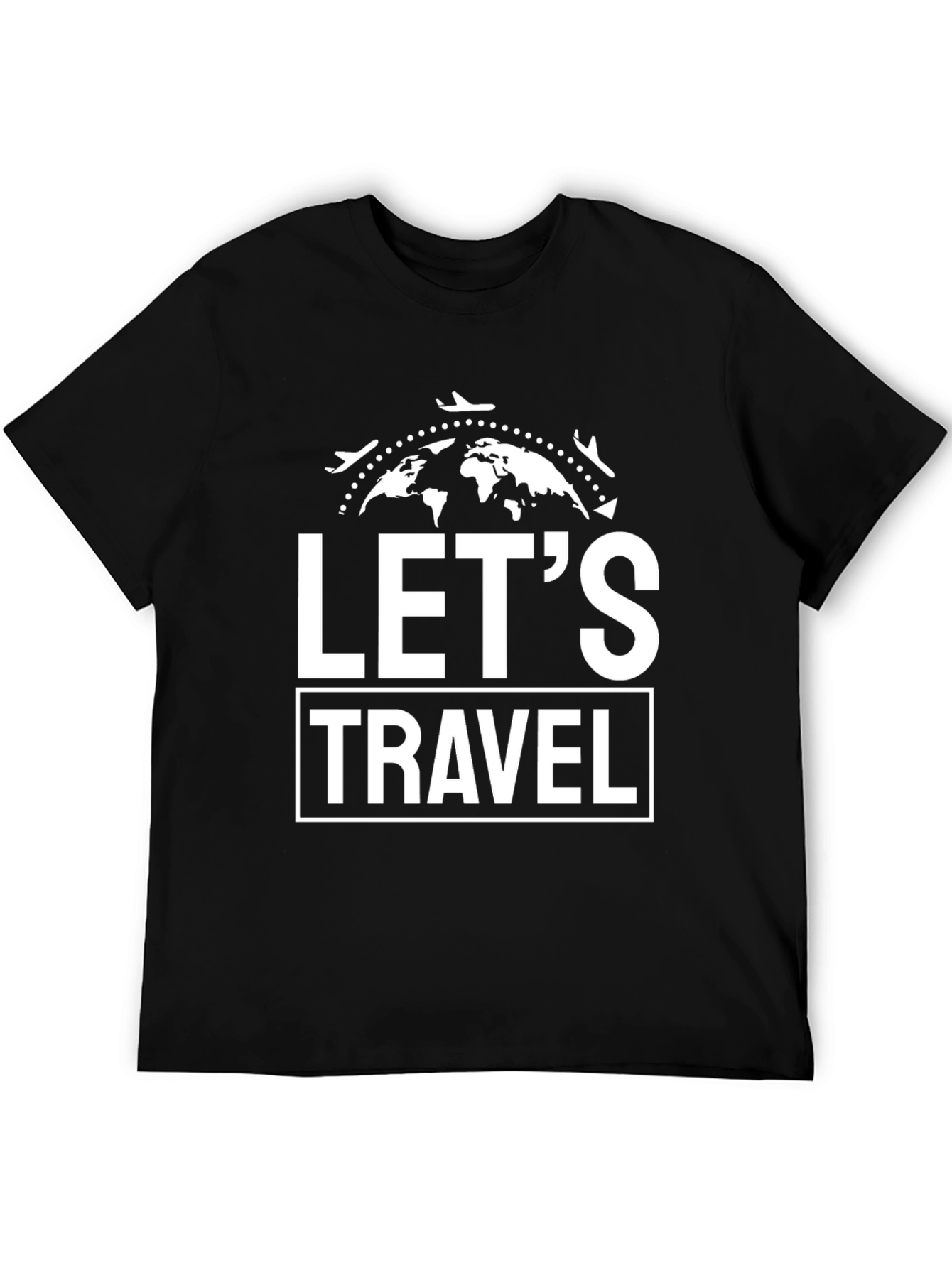 Lets Travel Graphic T-Shirt