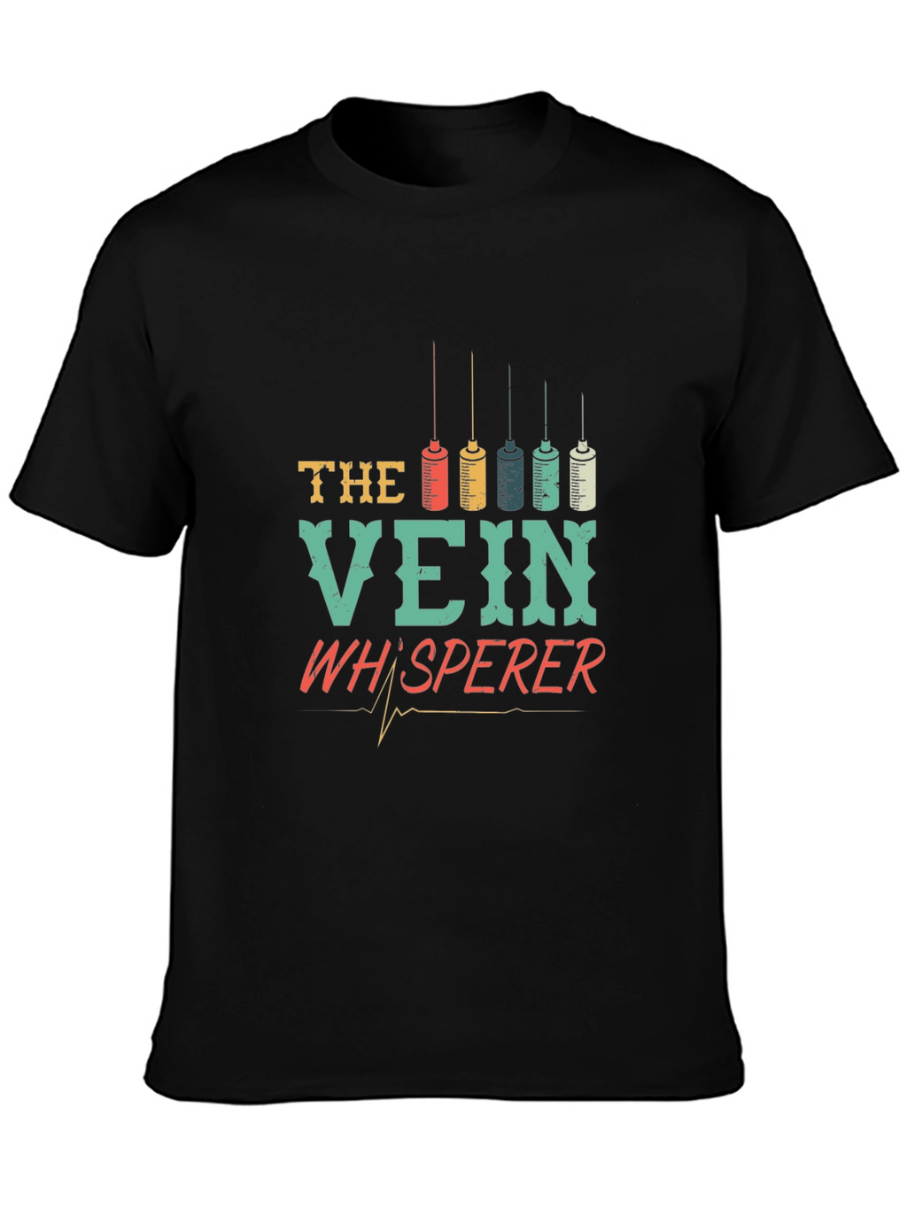 The Vein Whisperer T-Shirt - Nurse Medical Tee