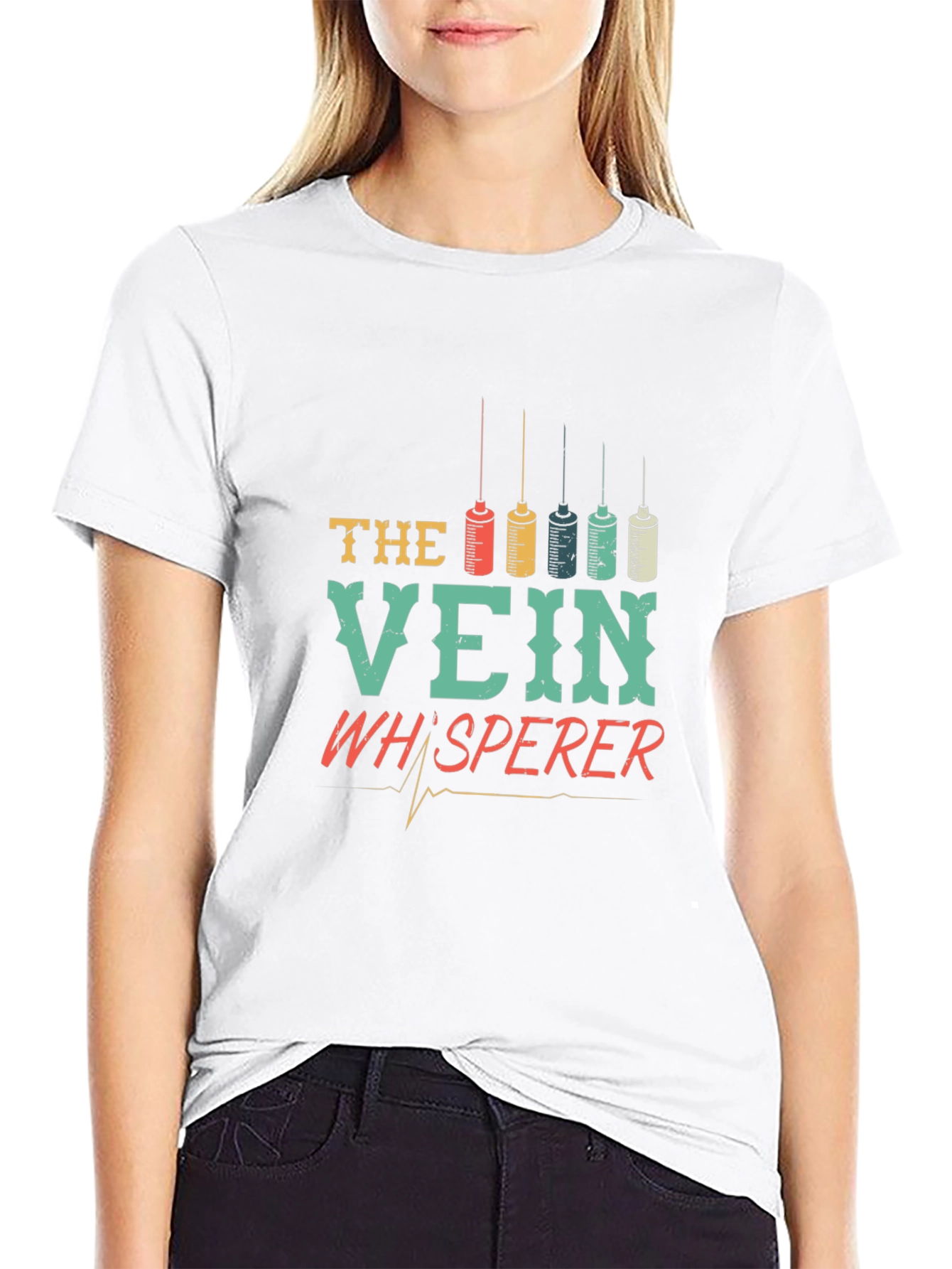 The Vein Whisperer T-Shirt - Nurse Medical Tee