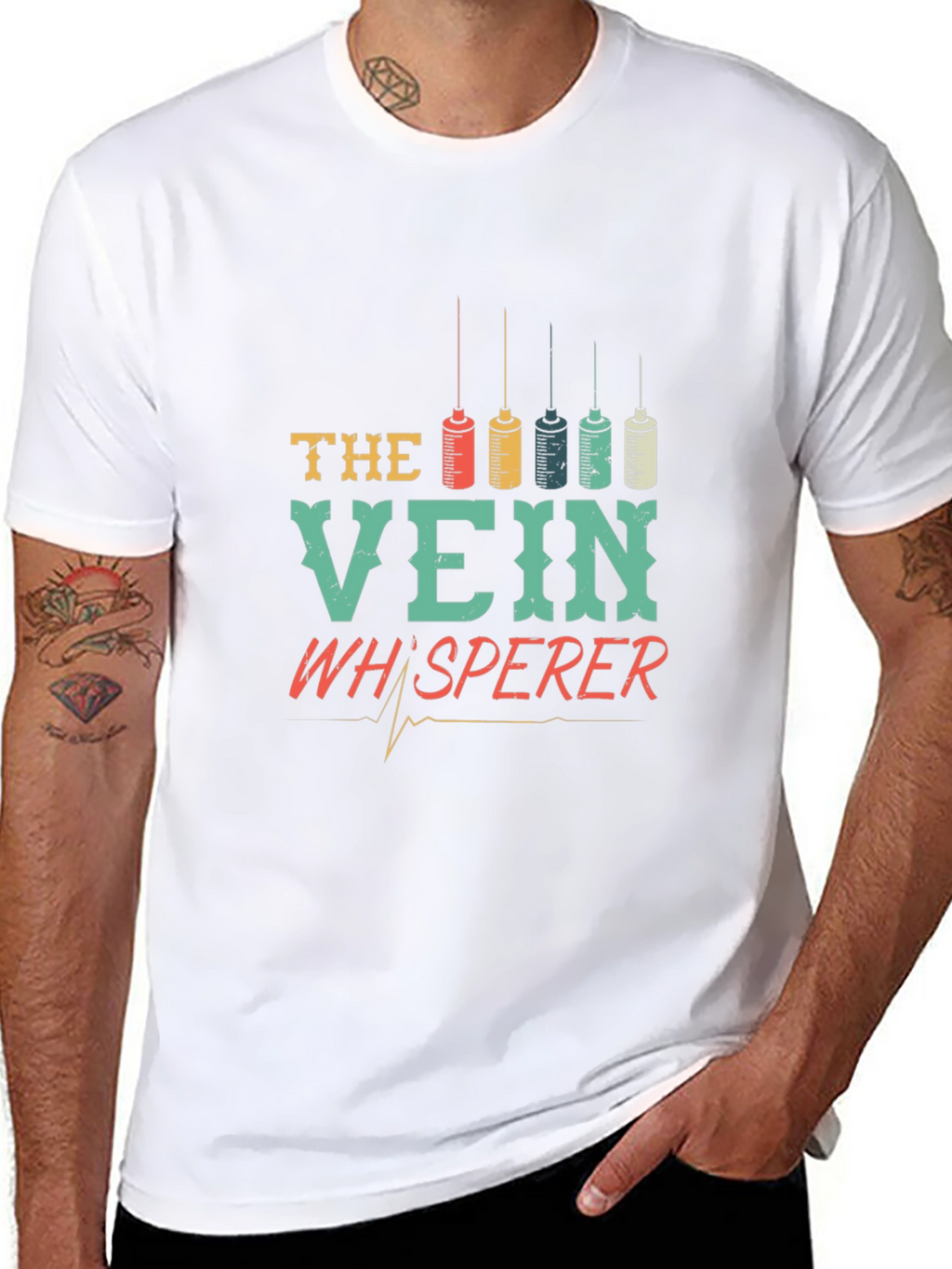 The Vein Whisperer T-Shirt - Nurse Medical Tee