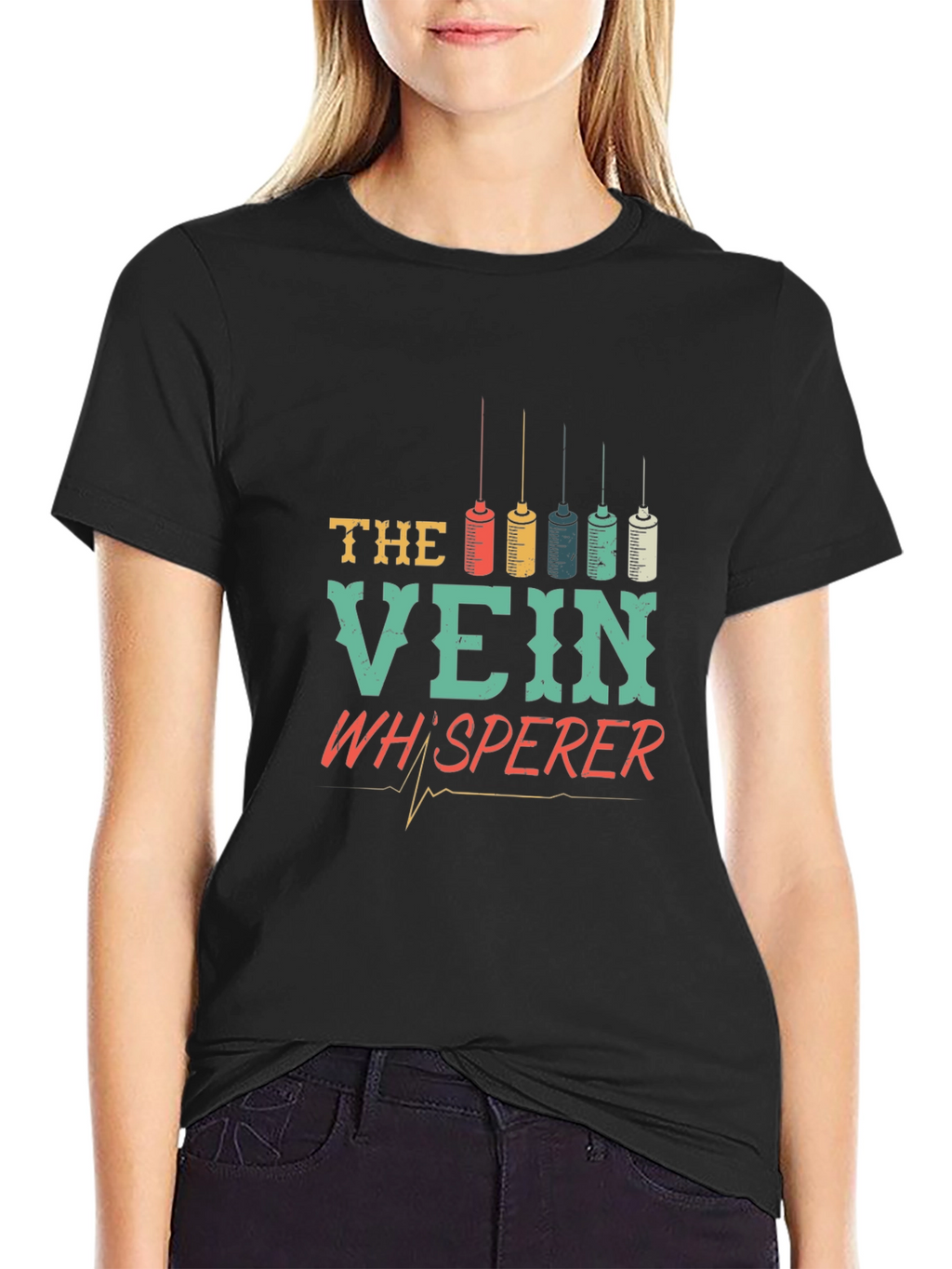 The Vein Whisperer T-Shirt - Nurse Medical Tee