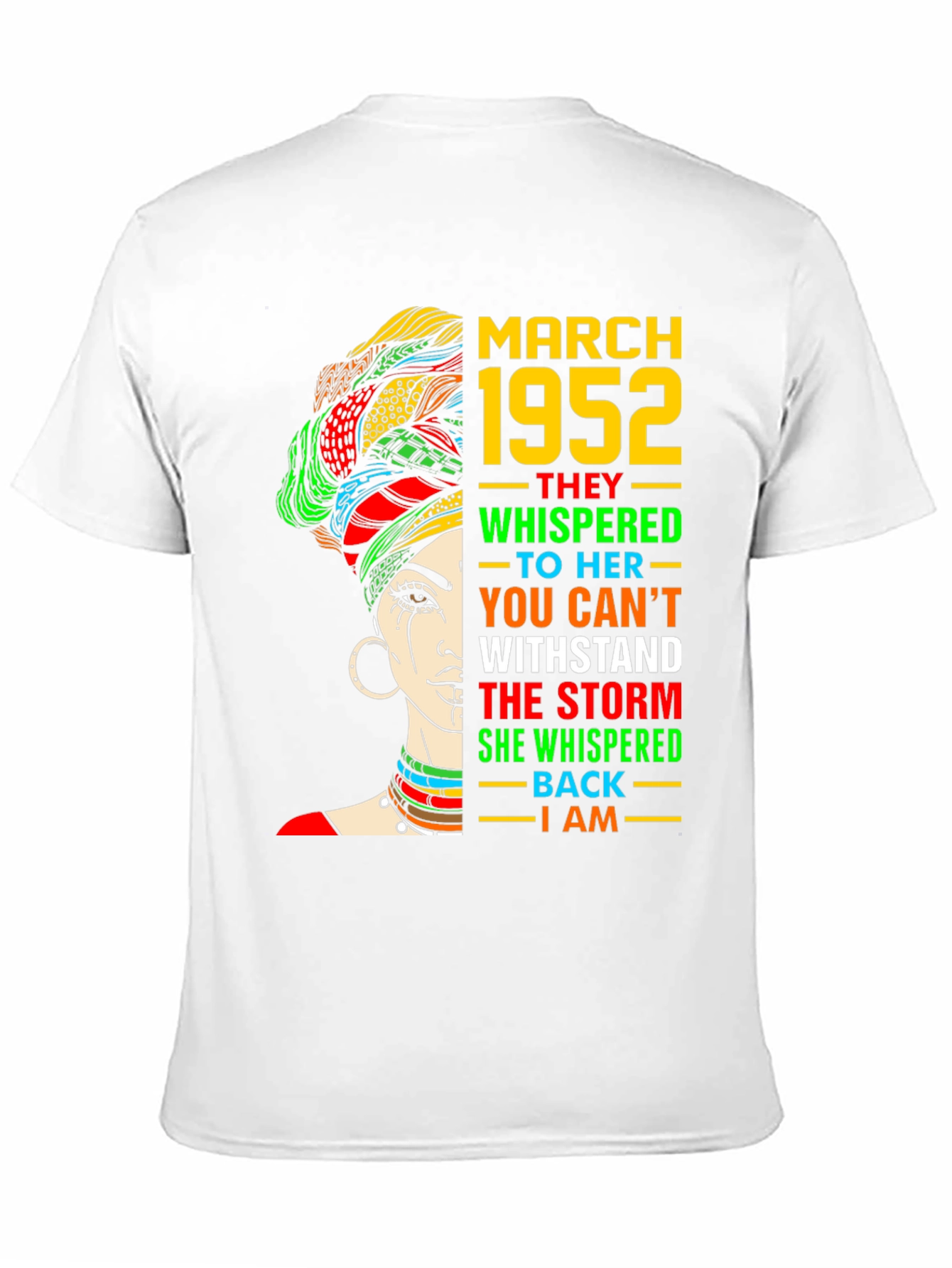 March 1952 Woman T-Shirt - Withstand the Storm