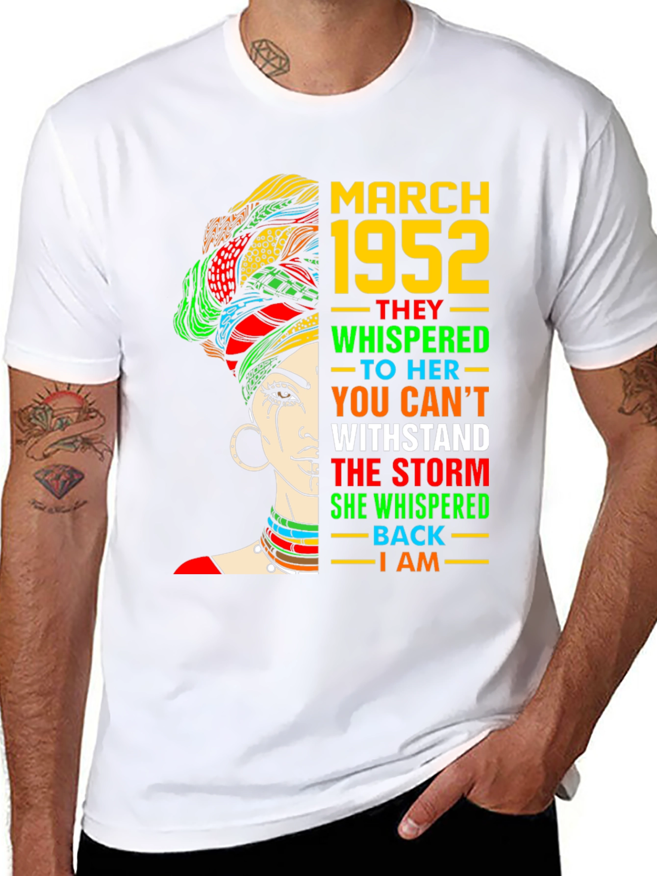 March 1952 Woman T-Shirt - Withstand the Storm