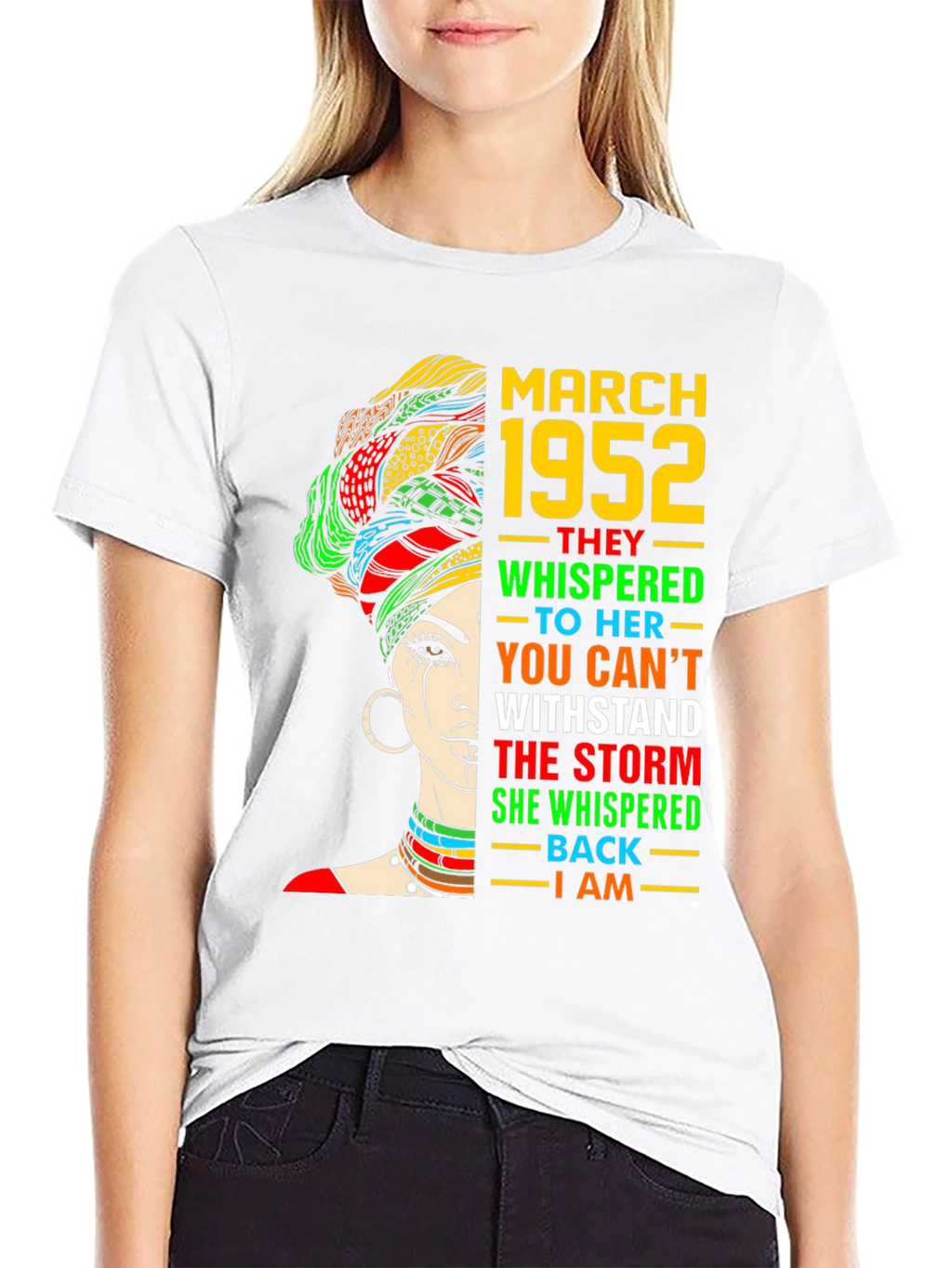March 1952 Woman T-Shirt - Withstand the Storm