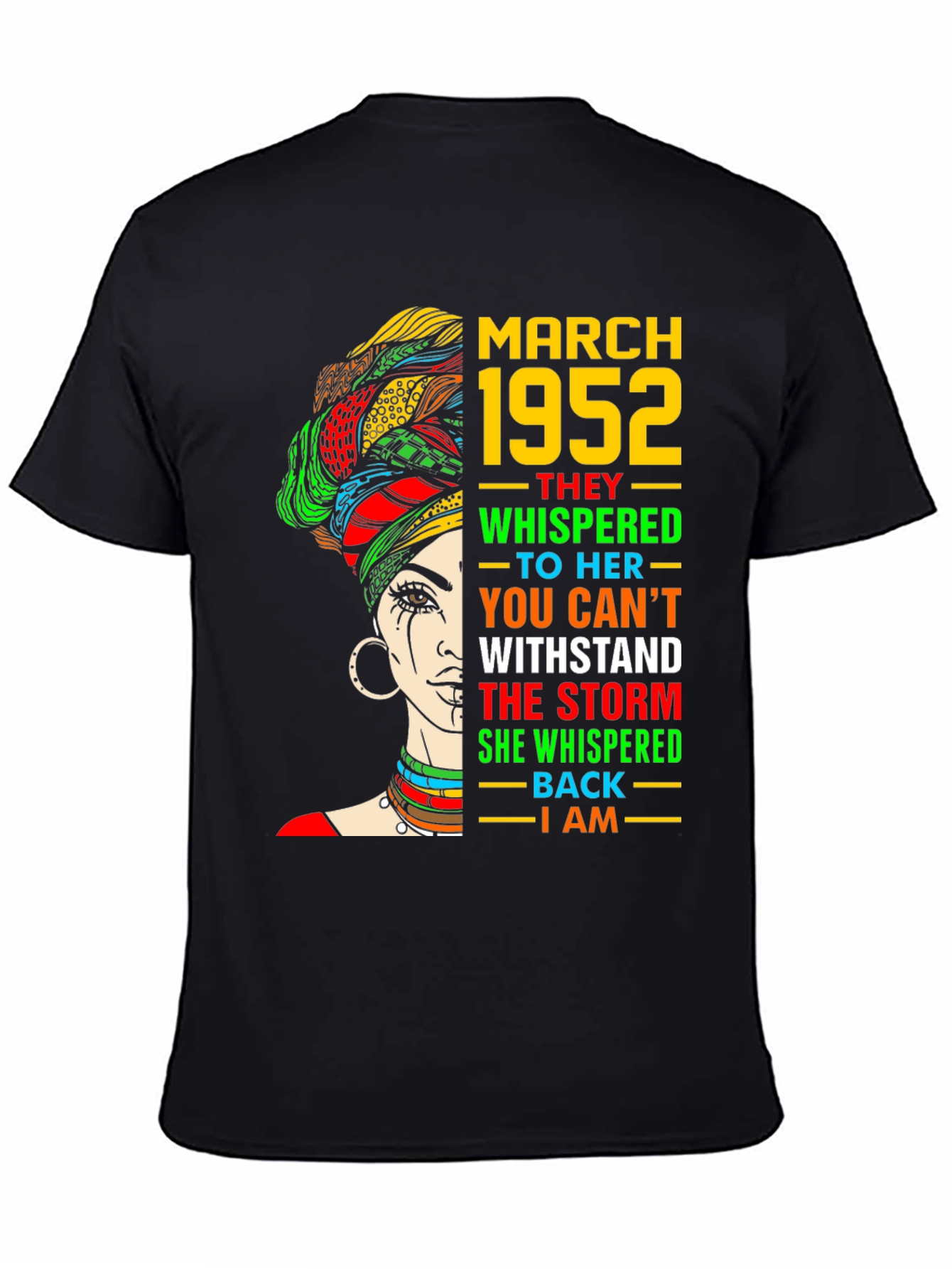 March 1952 Woman T-Shirt - Withstand the Storm