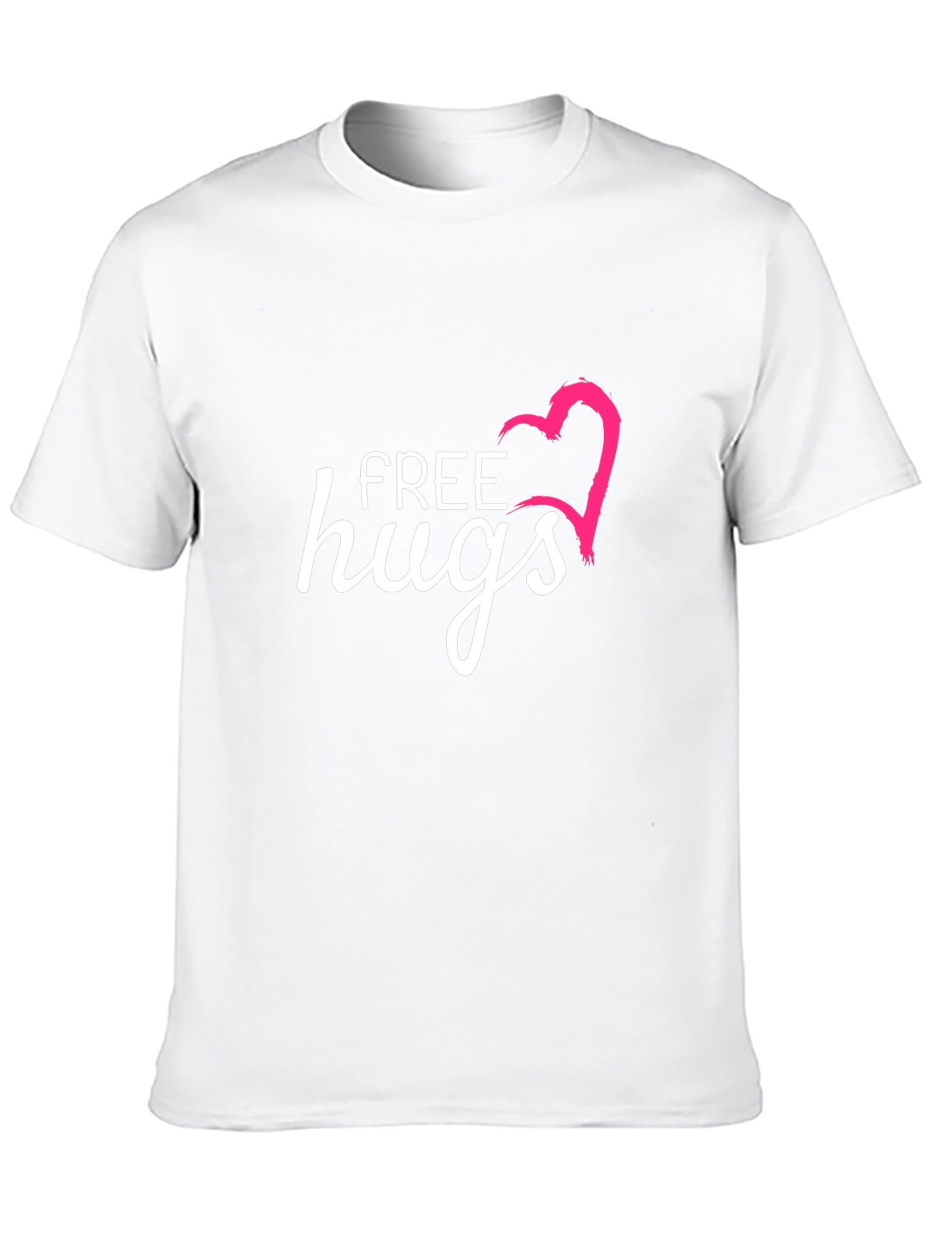 Free Hugs Graphic T-Shirt - Casual & Comfy