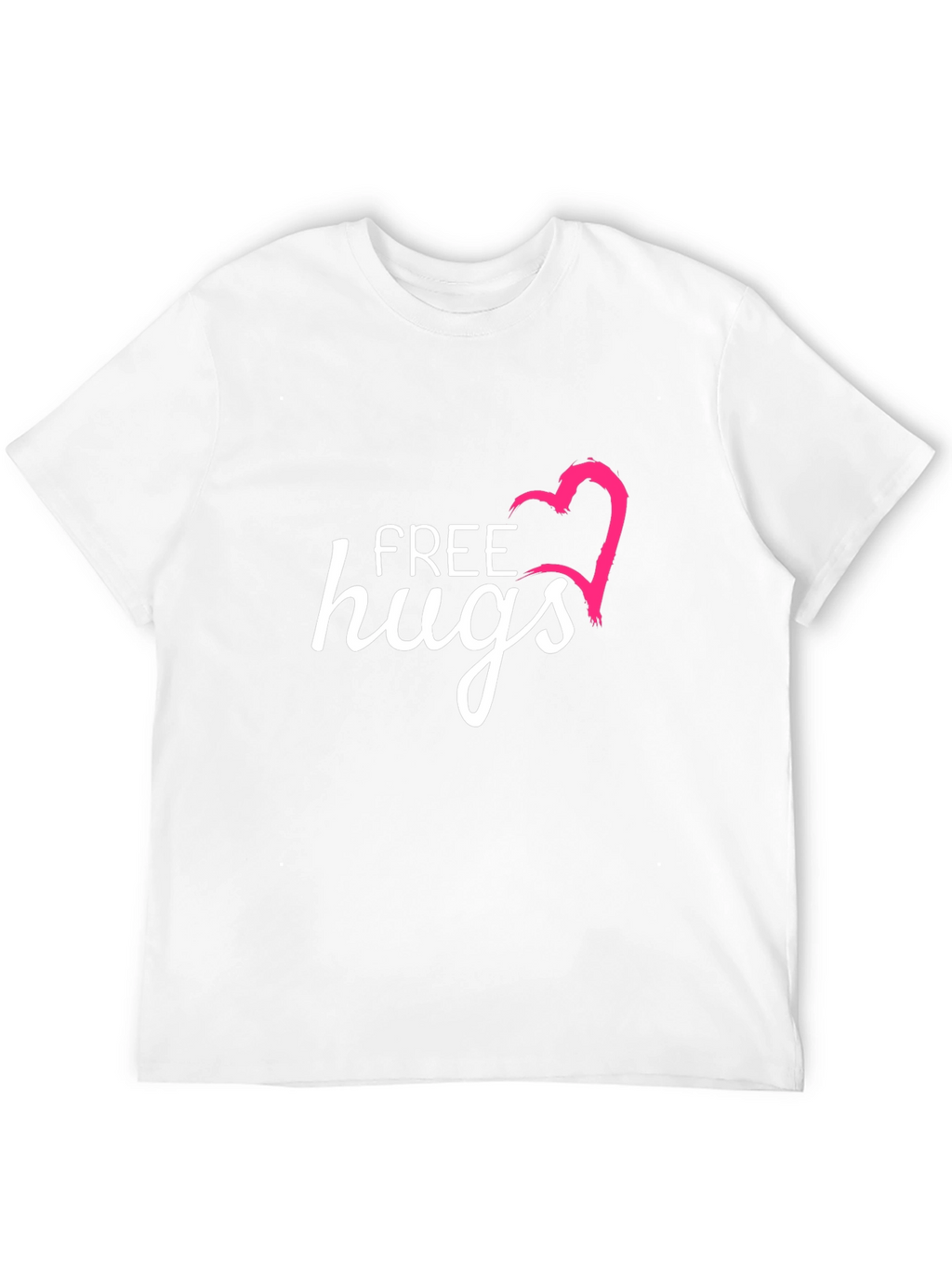 Free Hugs Graphic T-Shirt - Casual & Comfy