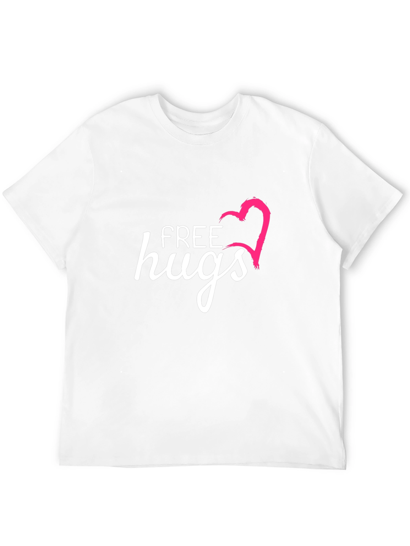 Free Hugs Graphic T-Shirt - Casual & Comfy