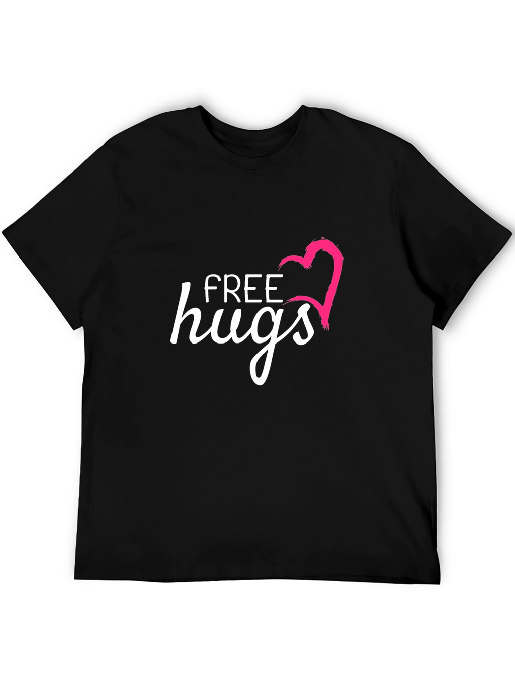 Free Hugs Graphic T-Shirt - Casual & Comfy