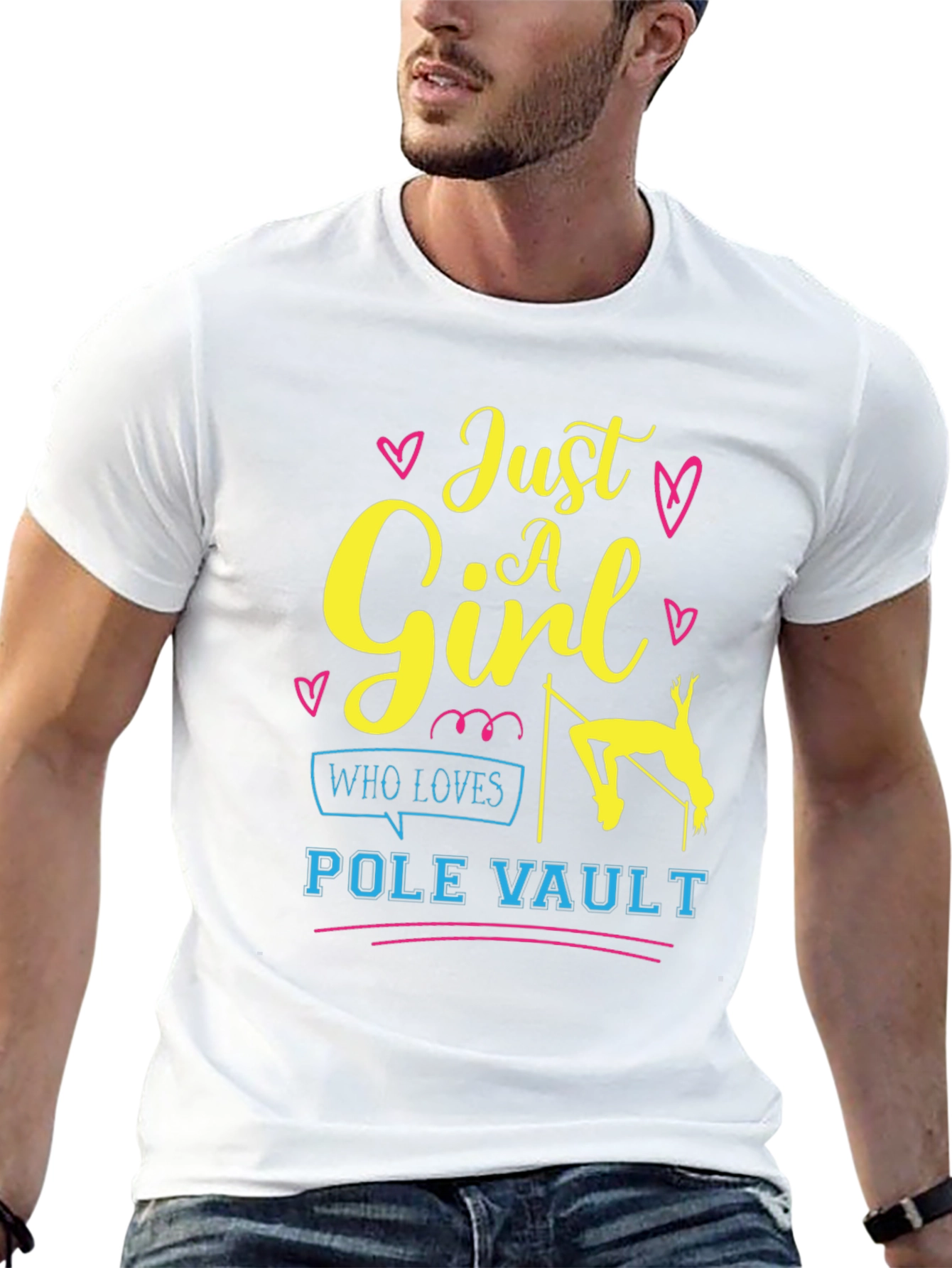 Just A Girl Who Loves Pole Vault T-Shirt