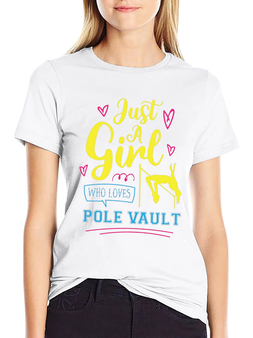 Just A Girl Who Loves Pole Vault T-Shirt