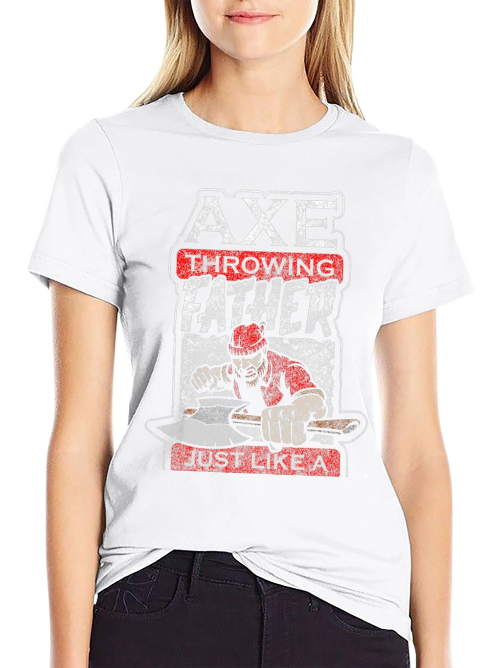 Axe Throwing Father T-Shirt