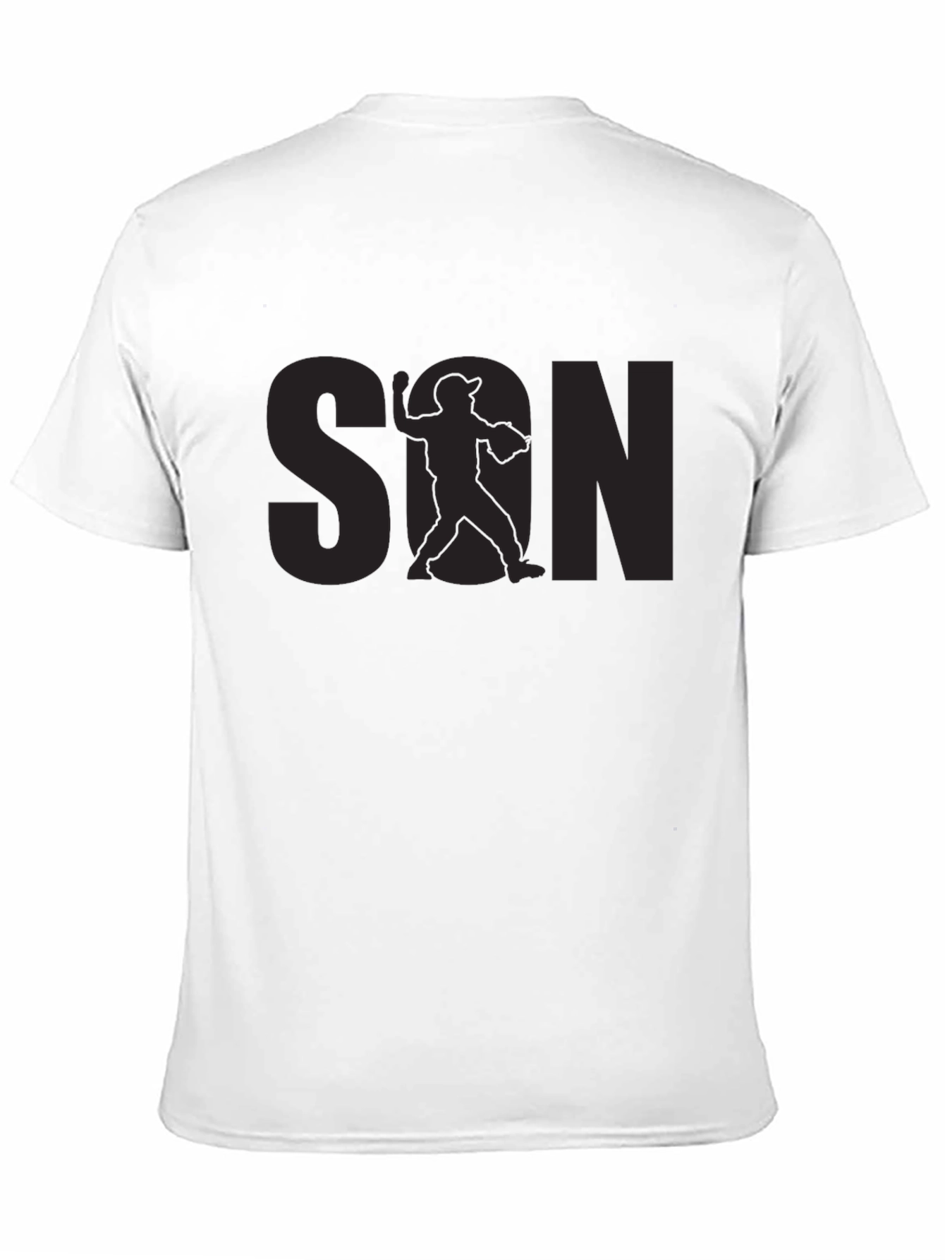 Baseball Son Graphic Tee - Black