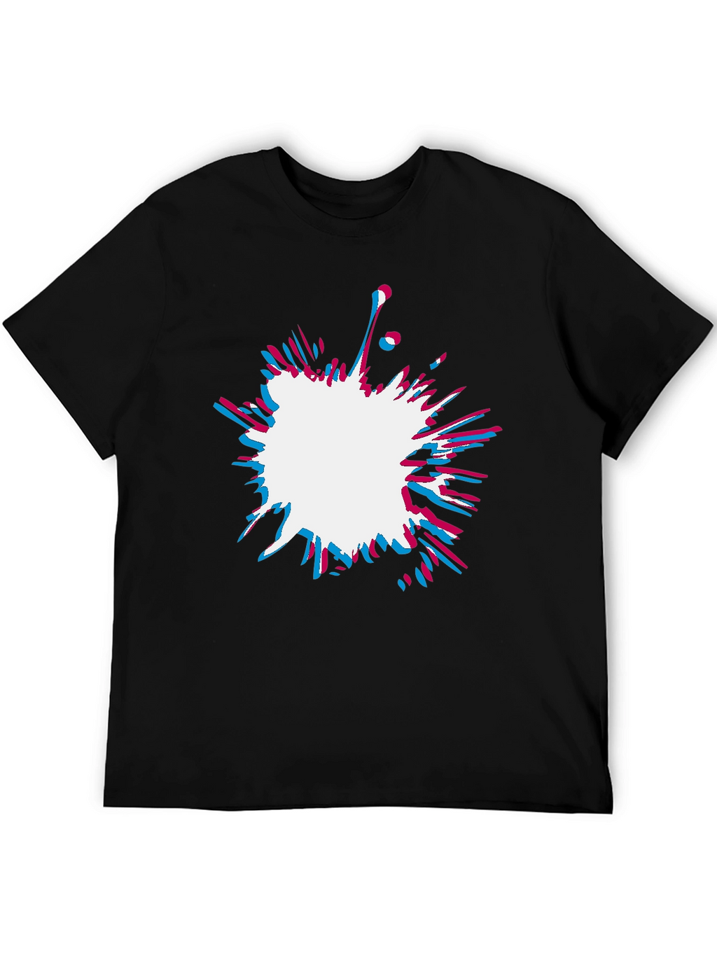 Abstract Splatter Graphic Tee
