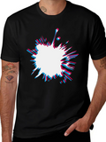 Abstract Splatter Graphic Tee