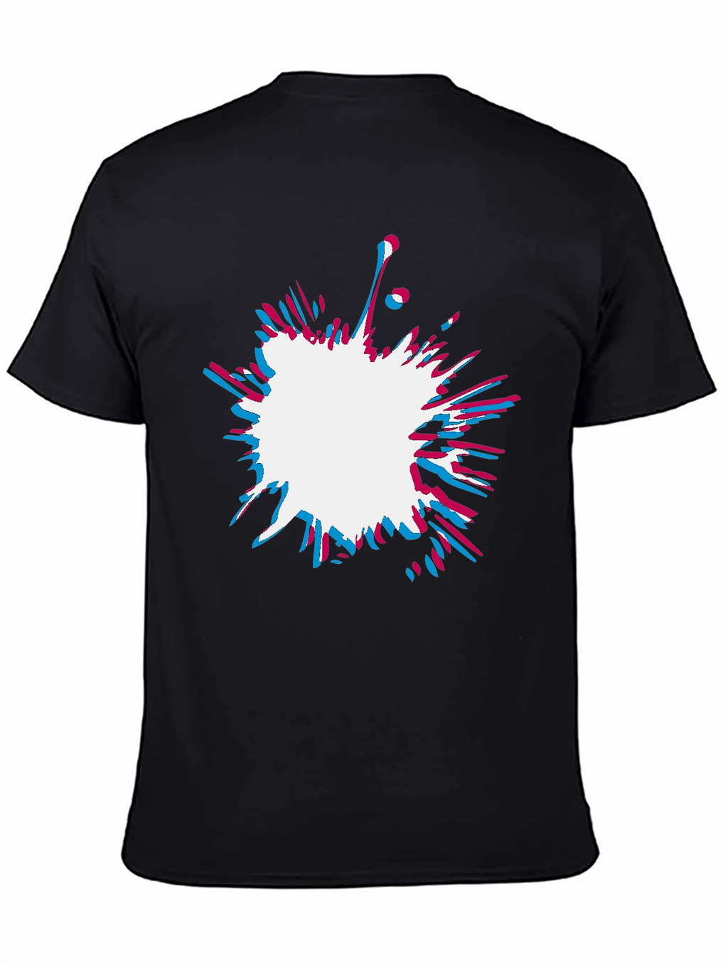 Abstract Splatter Graphic Tee