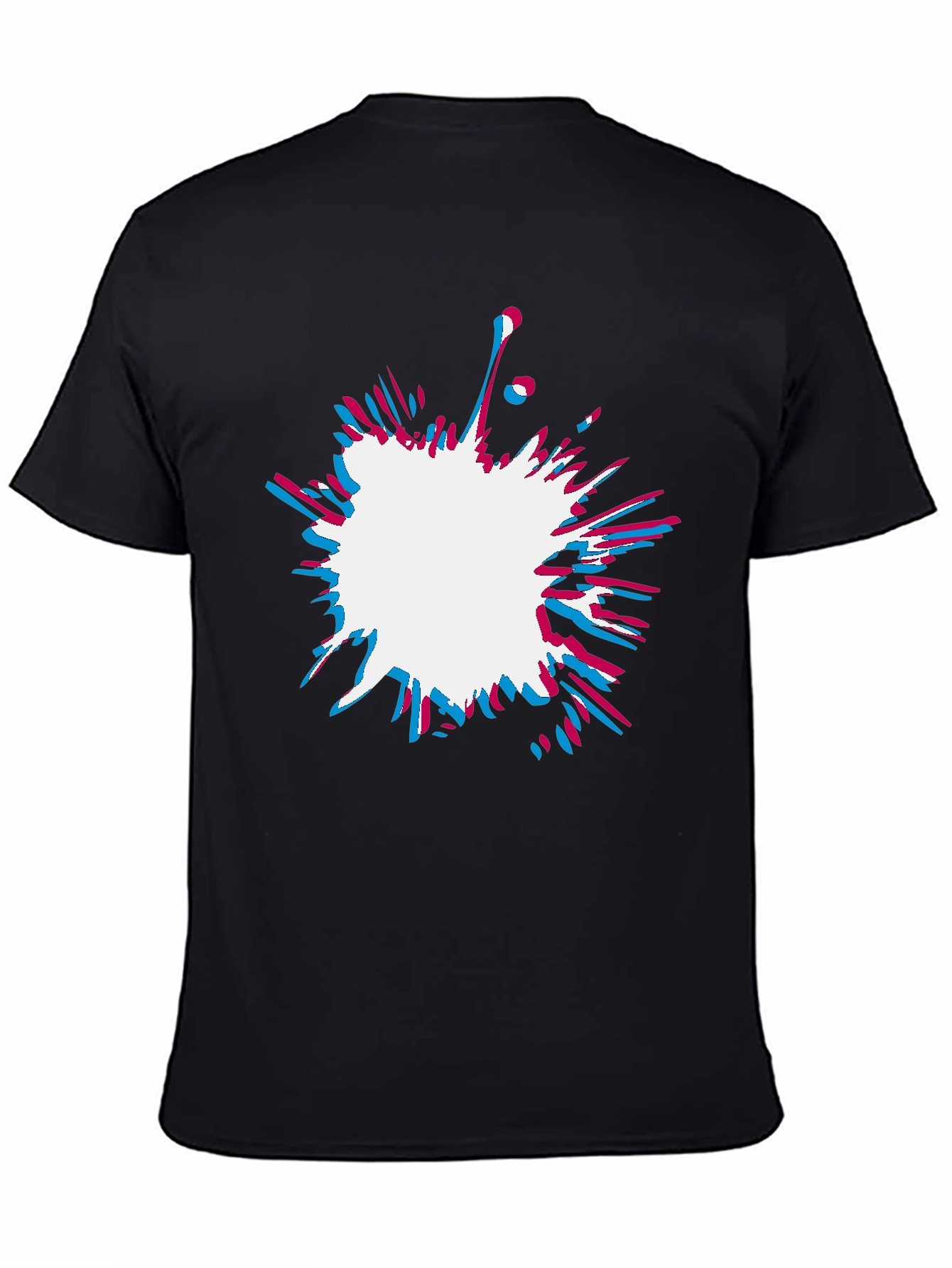 Abstract Splatter Graphic Tee