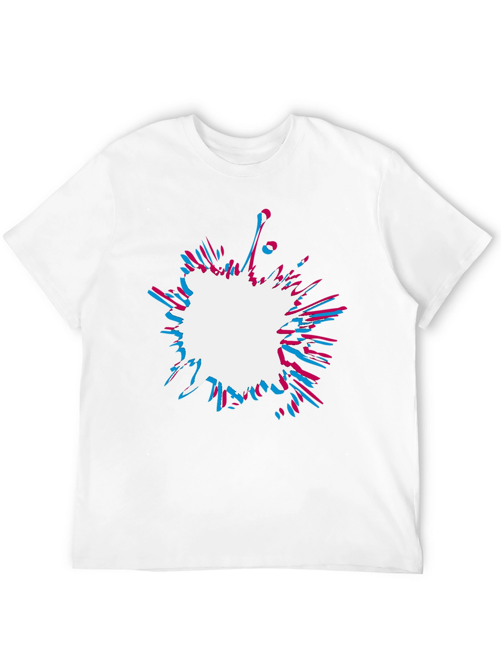 Abstract Splatter Graphic Tee