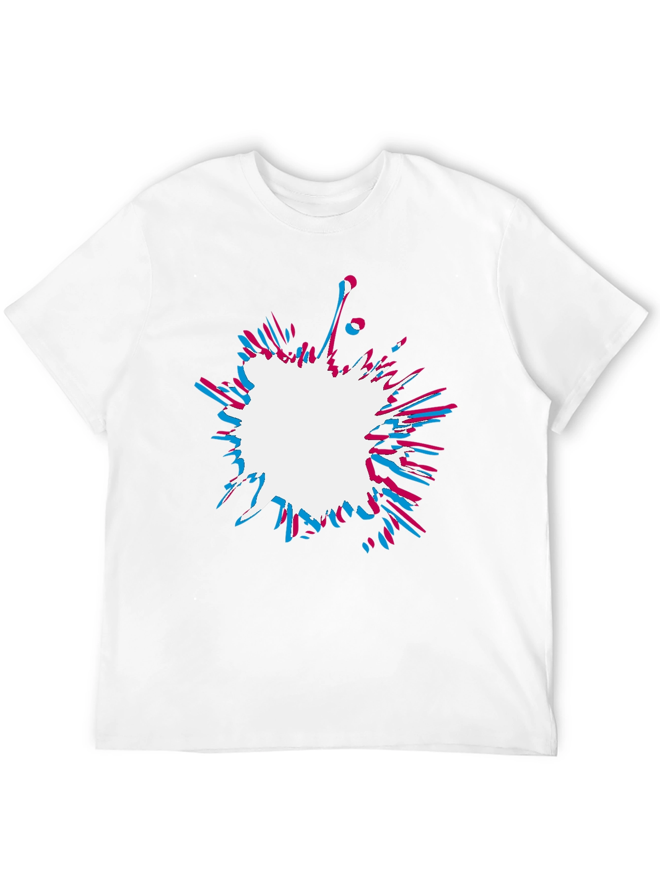 Abstract Splatter Graphic Tee