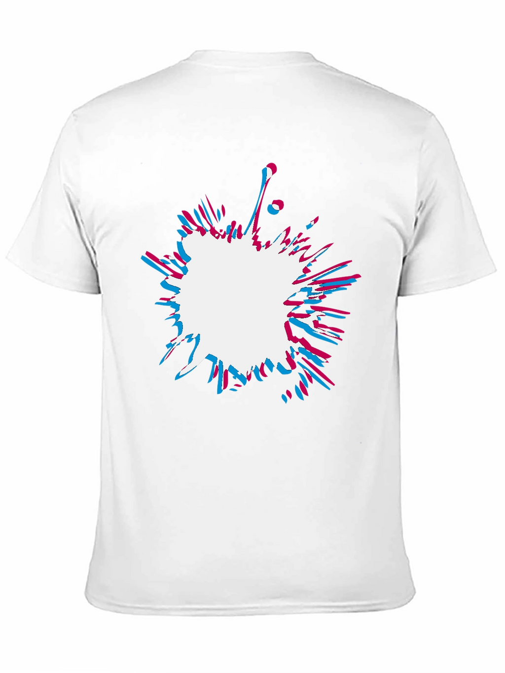 Abstract Splatter Graphic Tee