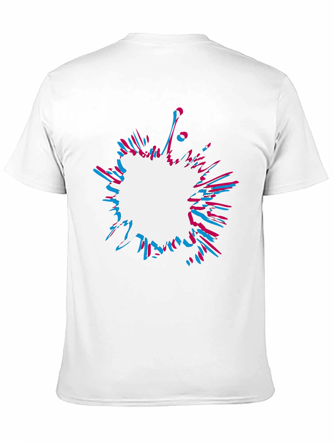 Abstract Splatter Graphic Tee