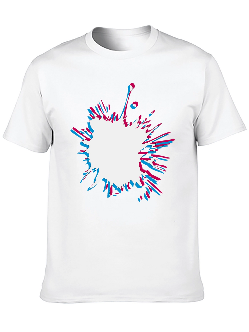 Abstract Splatter Graphic Tee