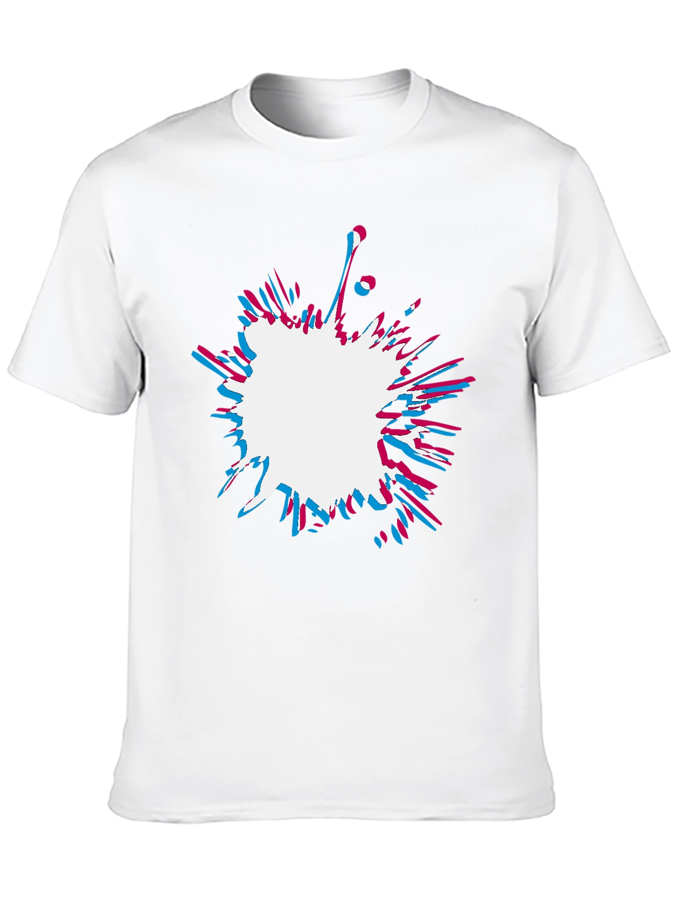 Abstract Splatter Graphic Tee