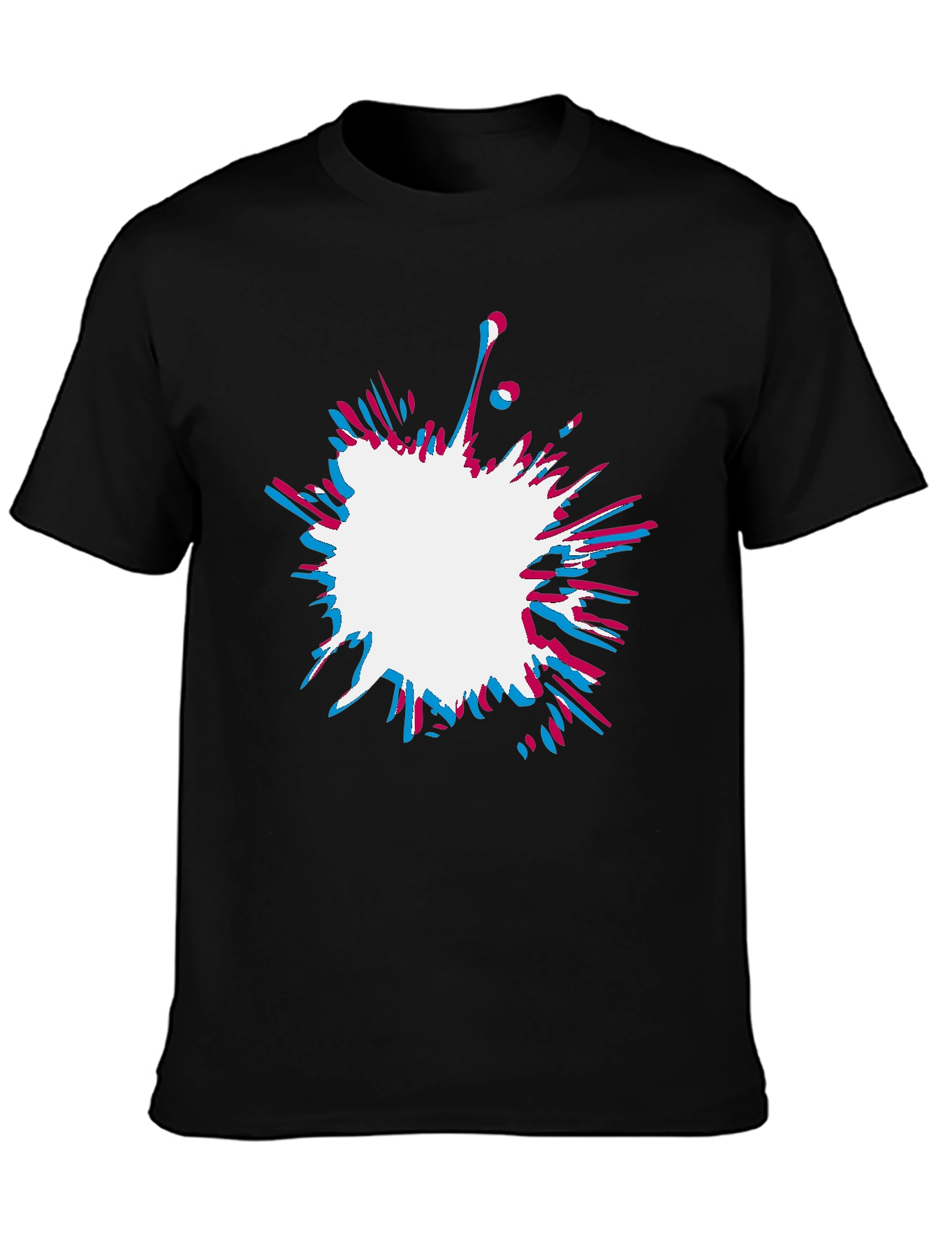 Abstract Splatter Graphic Tee