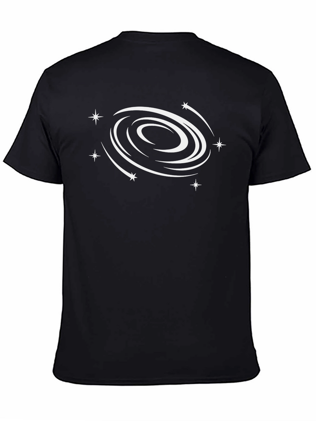 Galaxy Graphic Black T-Shirt - Stellar Style