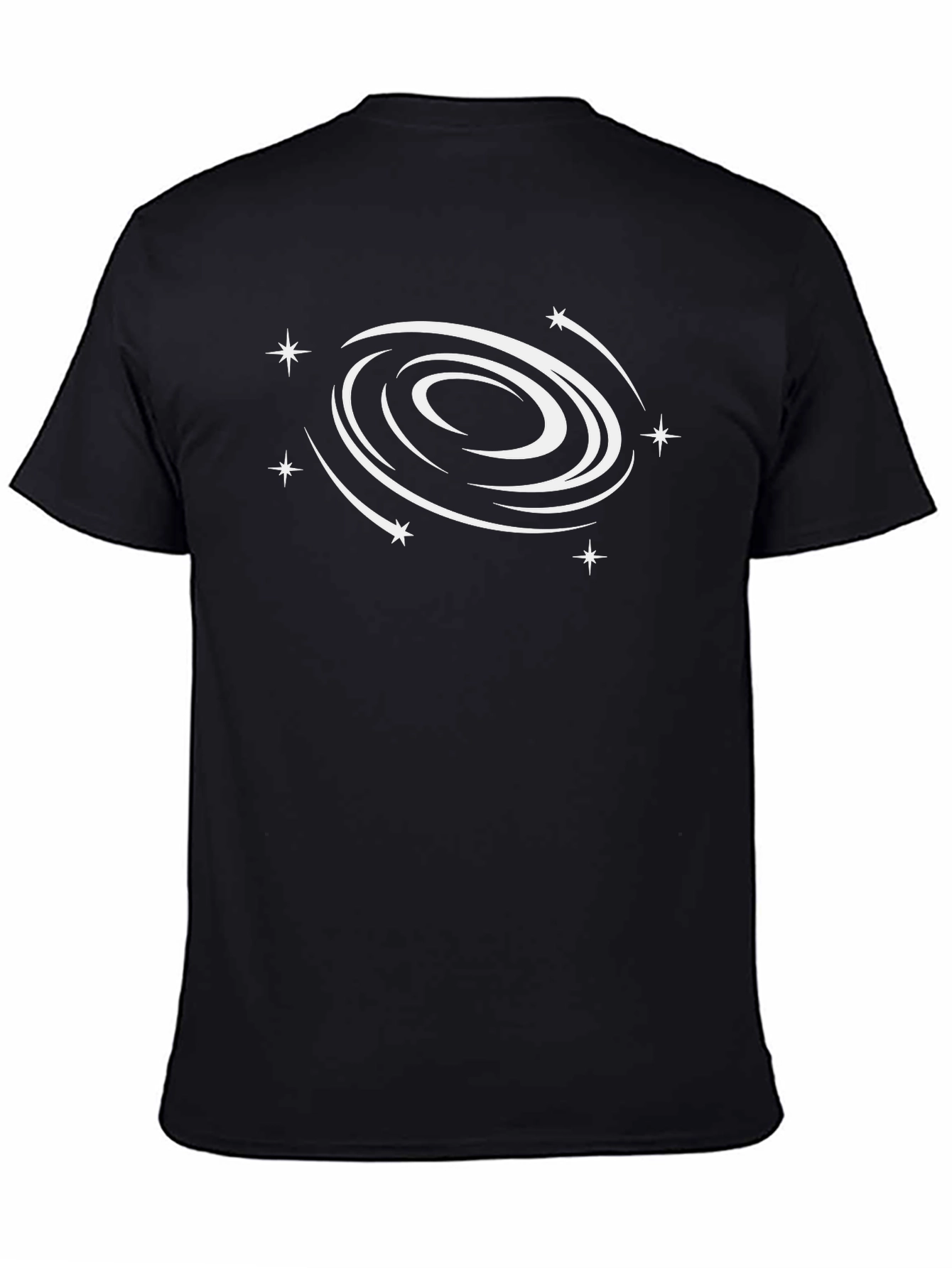 Galaxy Graphic Black T-Shirt - Stellar Style