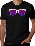 Sunglasses Graphic T-Shirt - White Frame