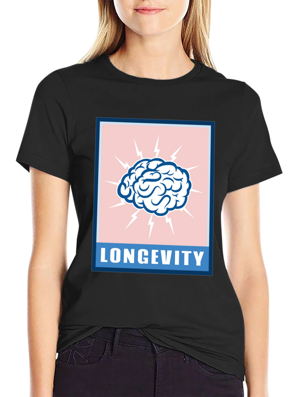 Longevity Brain T-Shirt - Stay Sharp