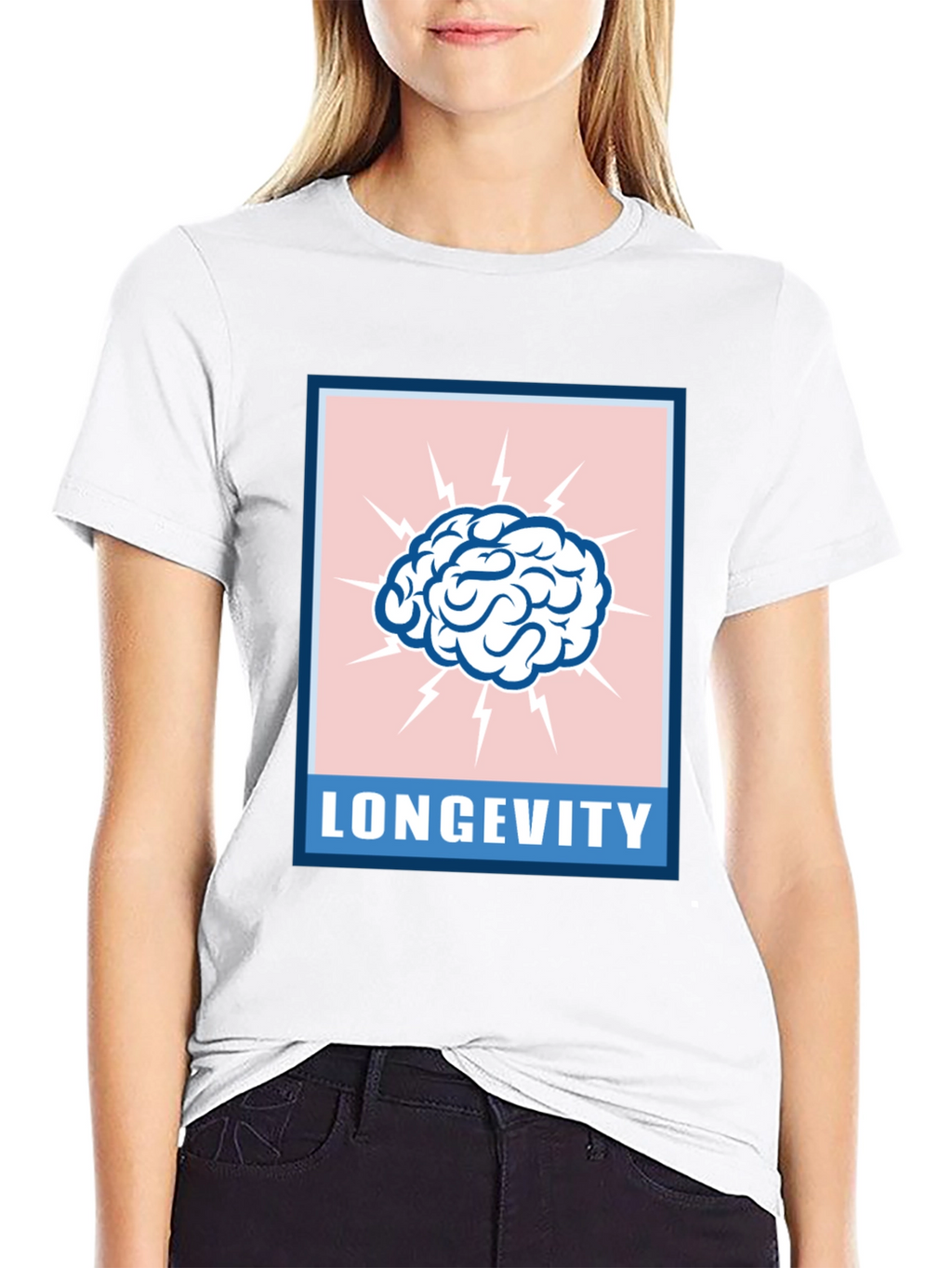 Longevity Brain T-Shirt - Stay Sharp