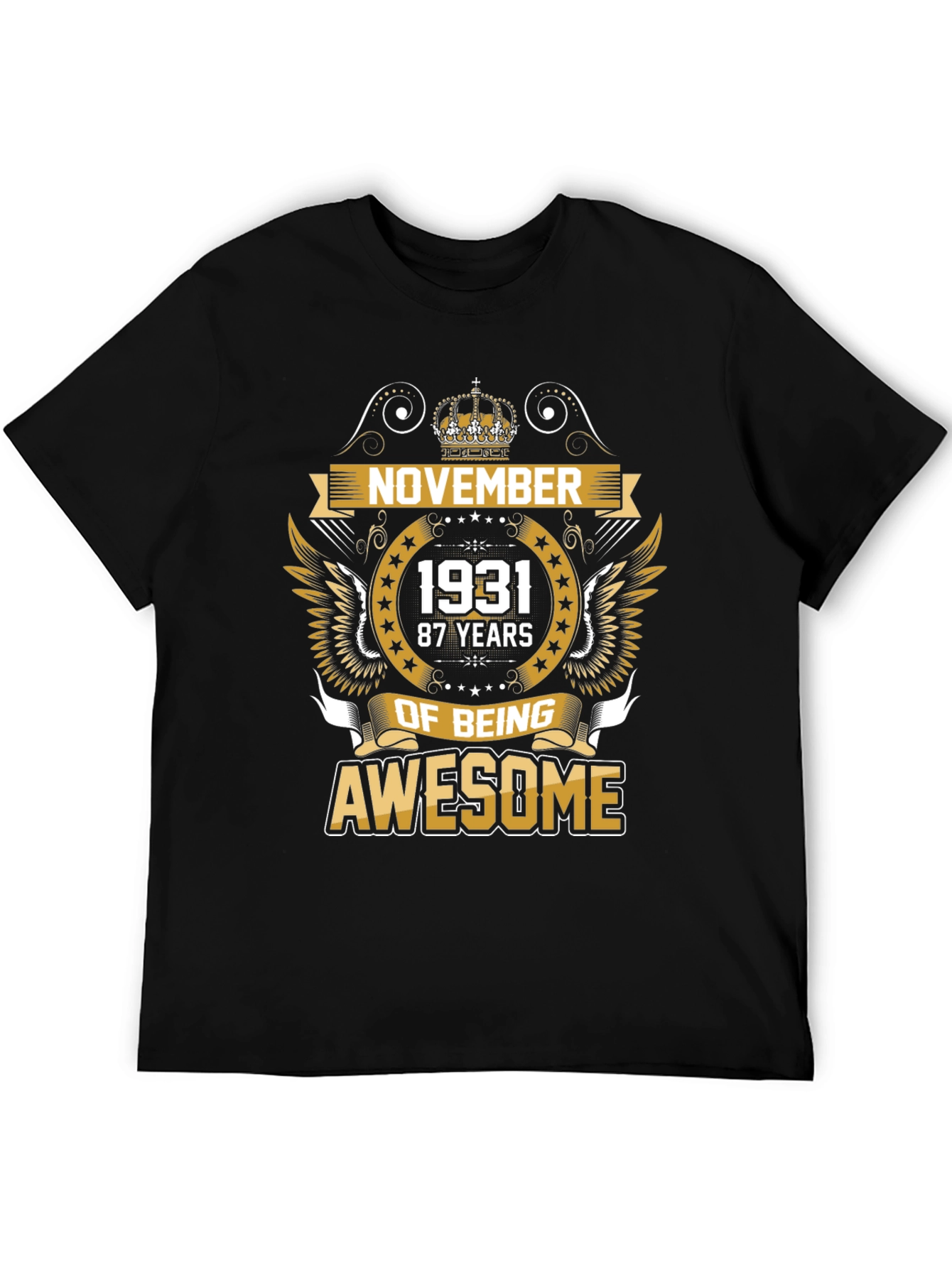 November 1931 87 Years of Being Awesome T-Shirt