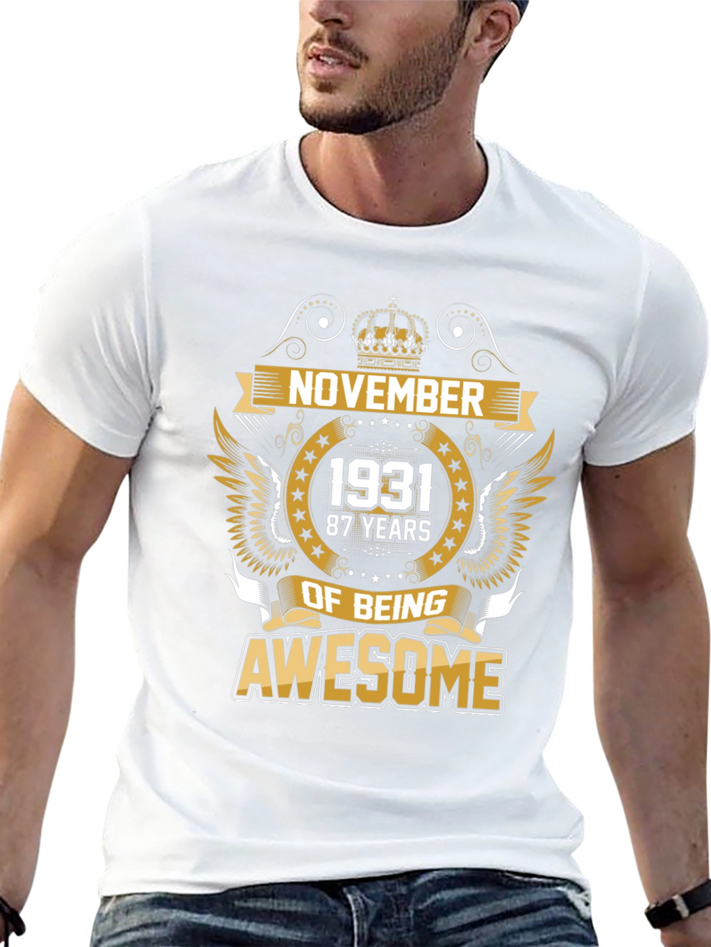 November 1931 87 Years of Being Awesome T-Shirt