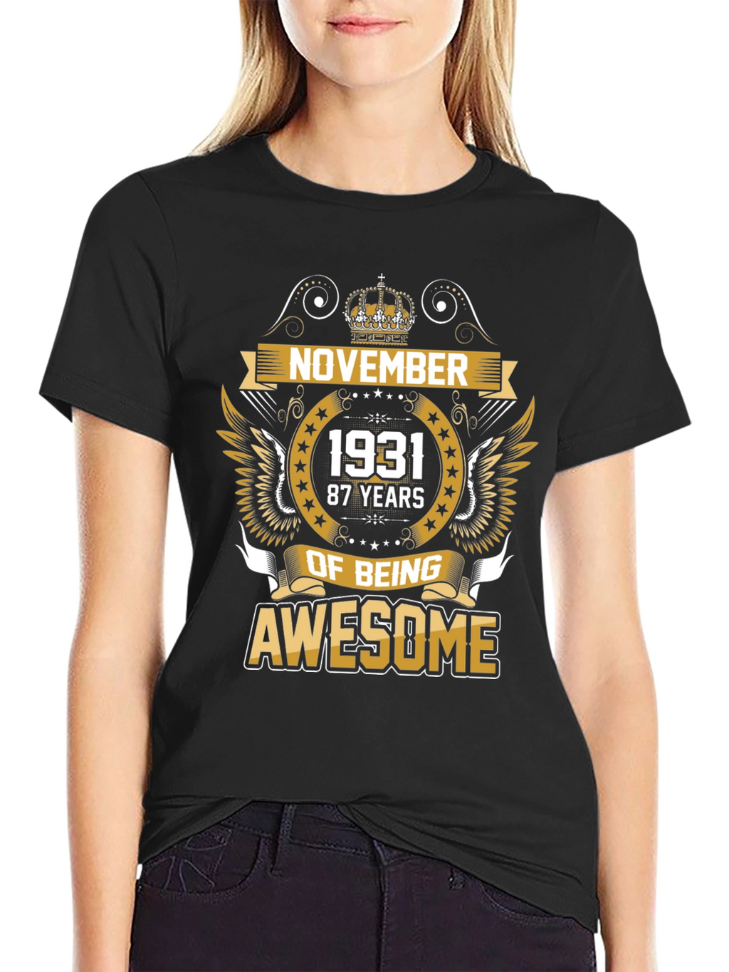 November 1931 87 Years of Being Awesome T-Shirt