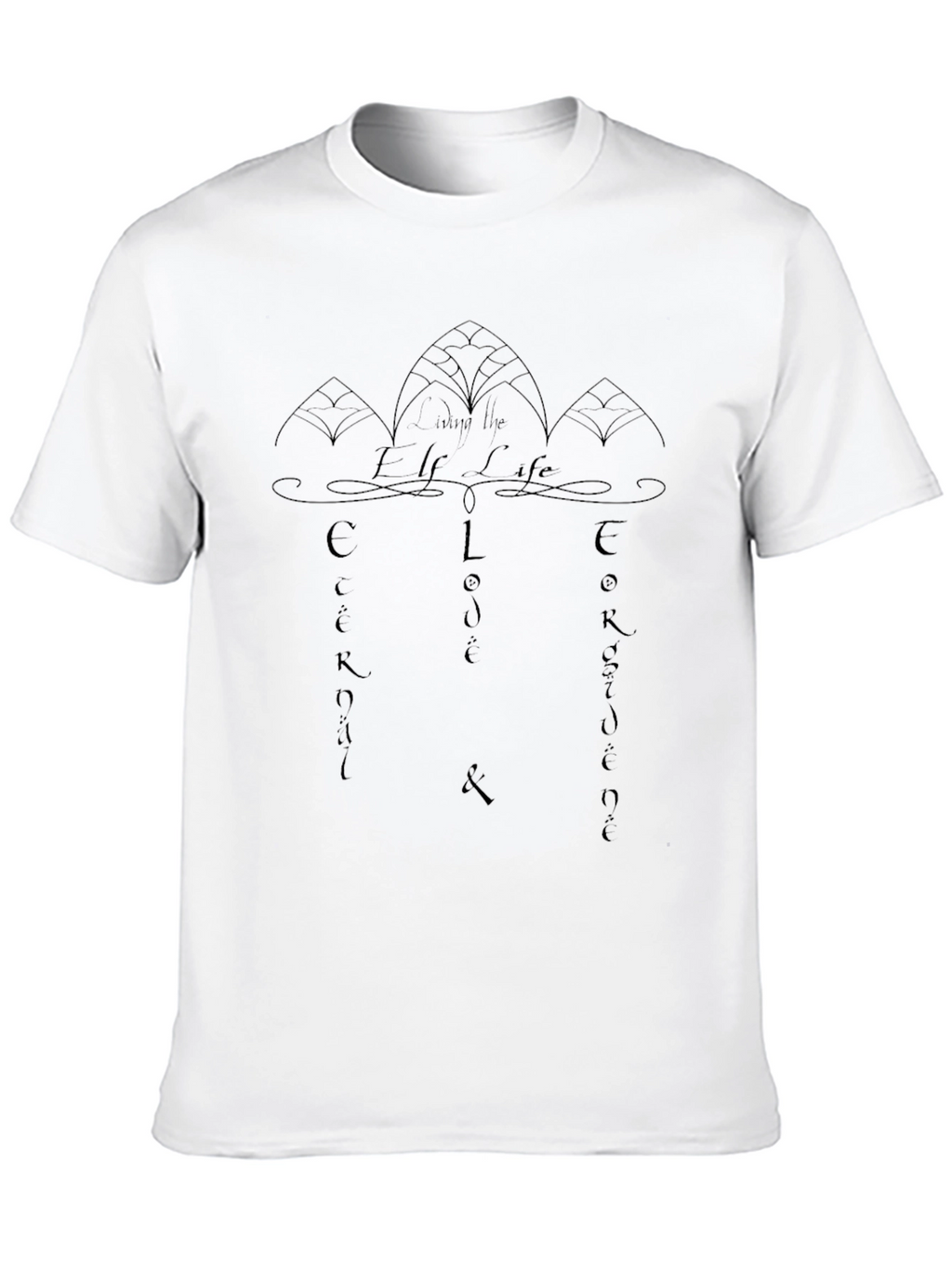 Unique Graphic Tee - Embrace the Elf Life