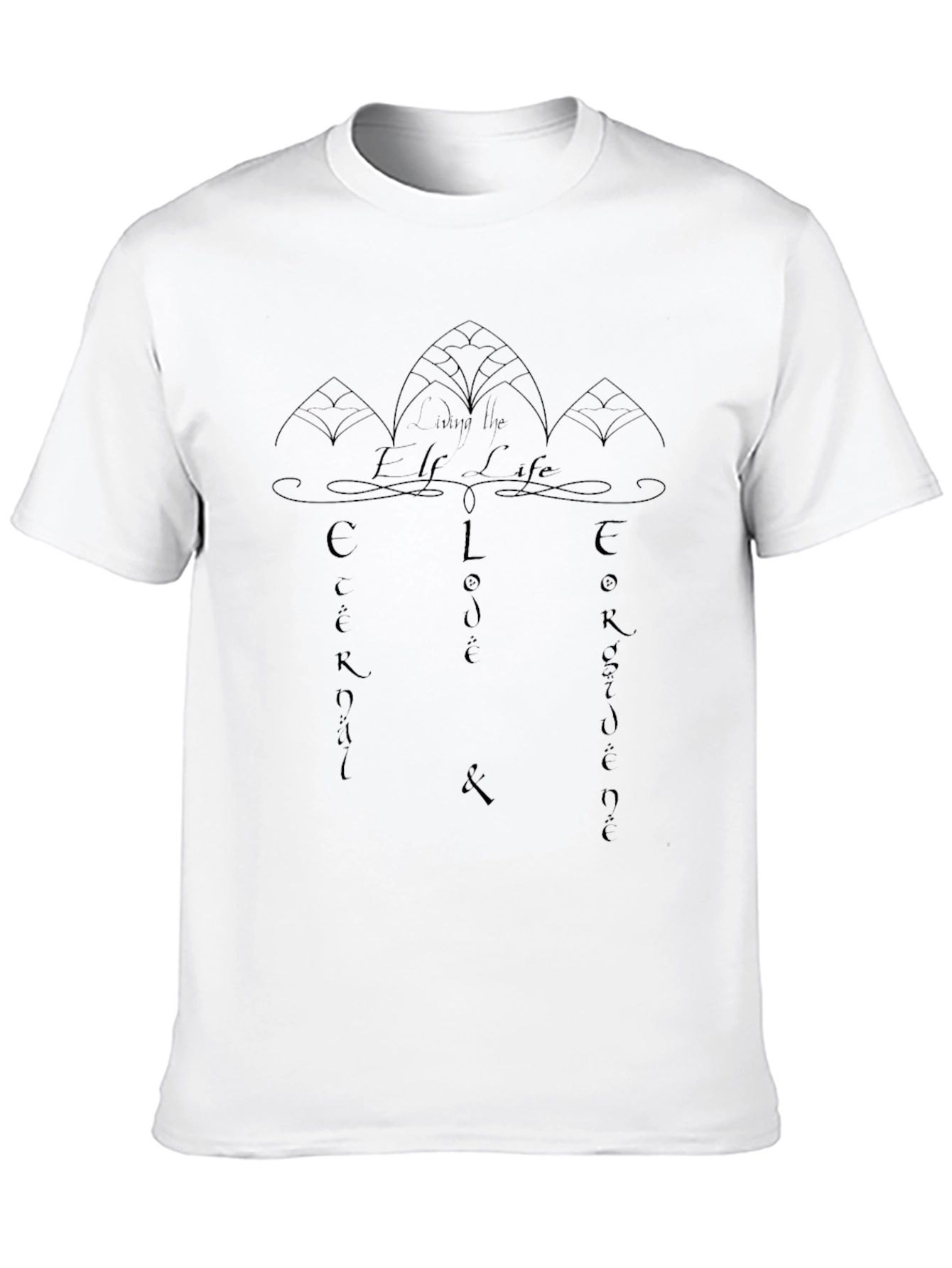 Unique Graphic Tee - Embrace the Elf Life