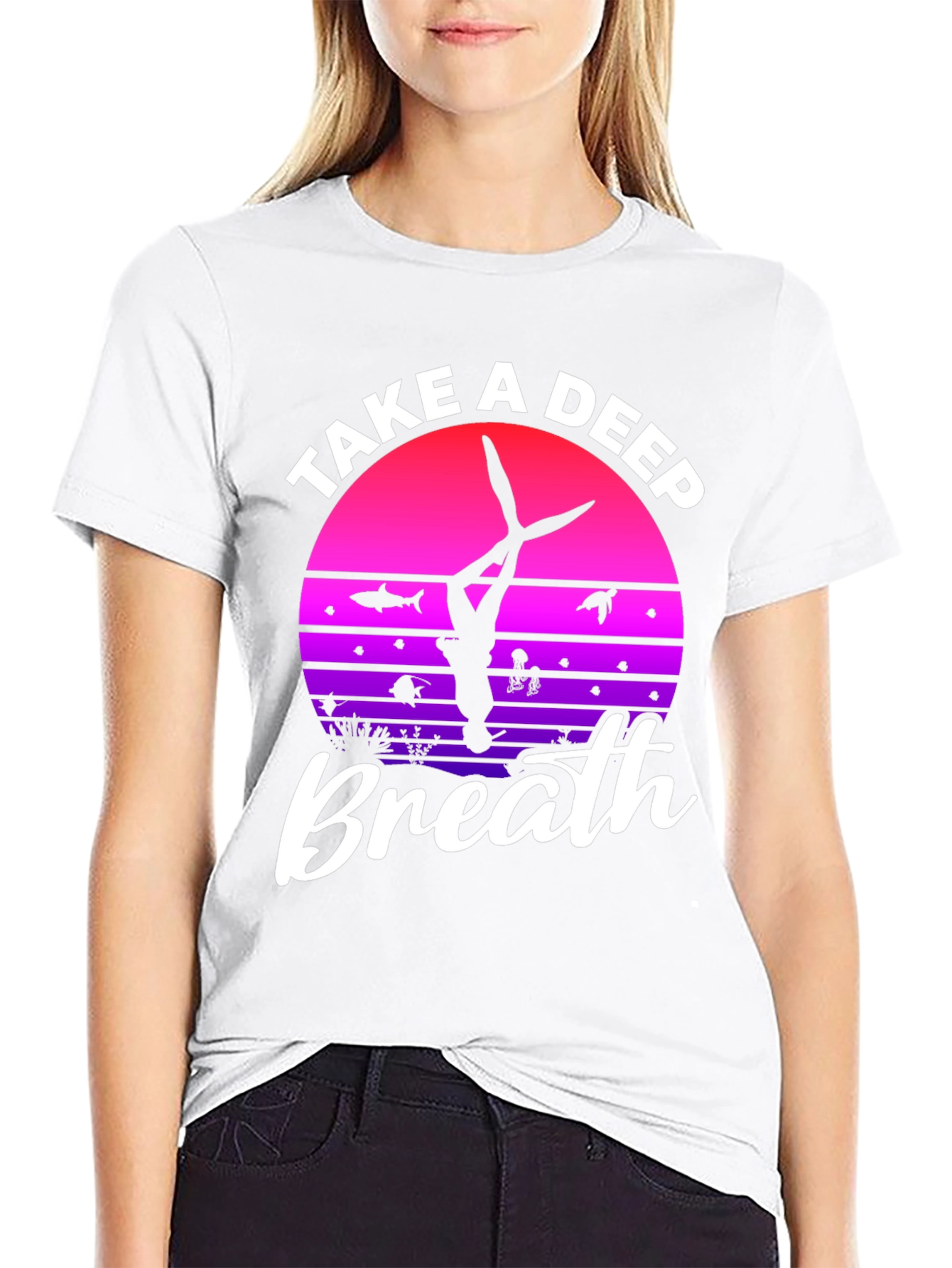 Take a Deep Breath Scuba Diving T-Shirt