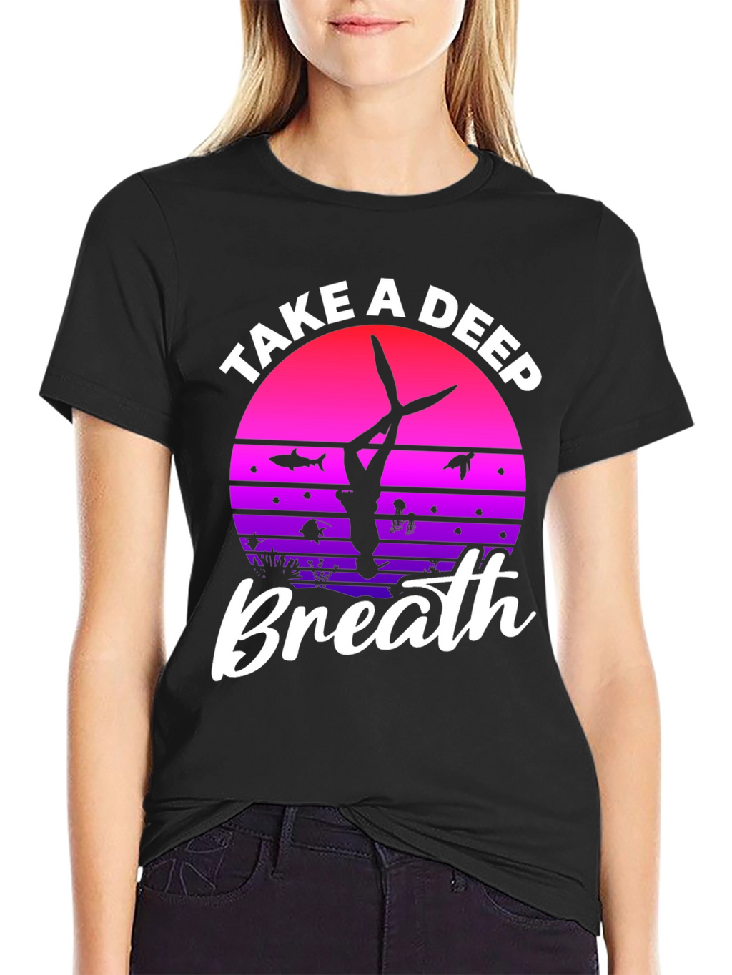 Take a Deep Breath Scuba Diving T-Shirt