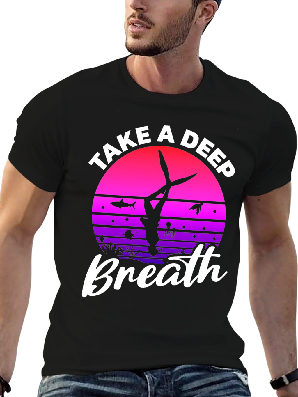Take a Deep Breath Scuba Diving T-Shirt