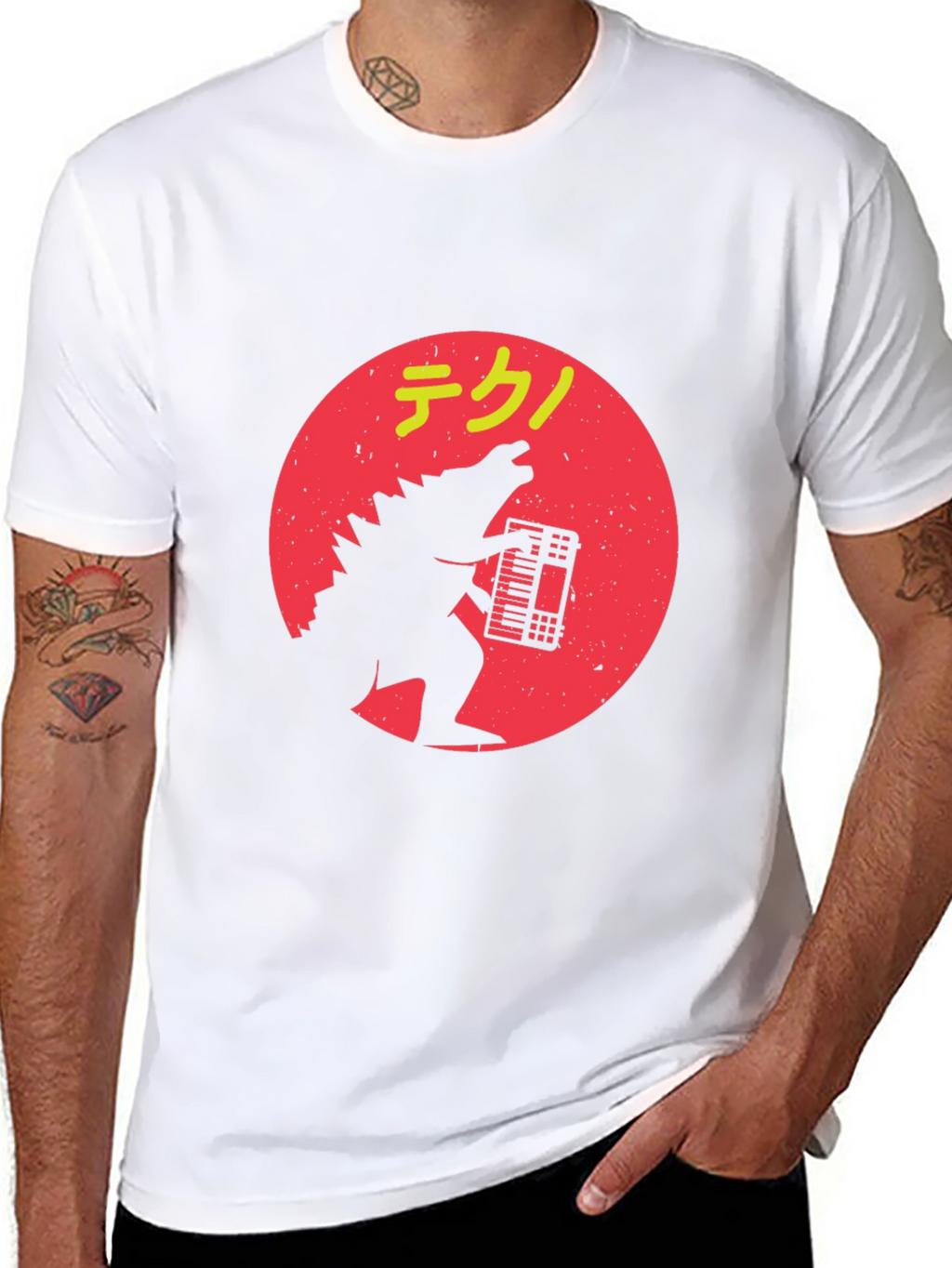 Godzilla Tech Black T-Shirt
