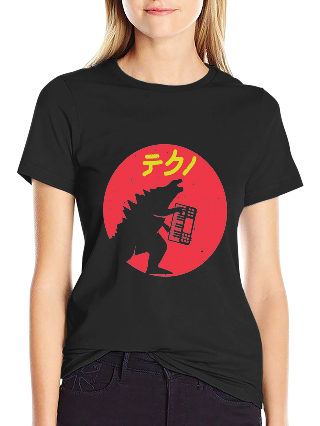 Godzilla Tech Black T-Shirt