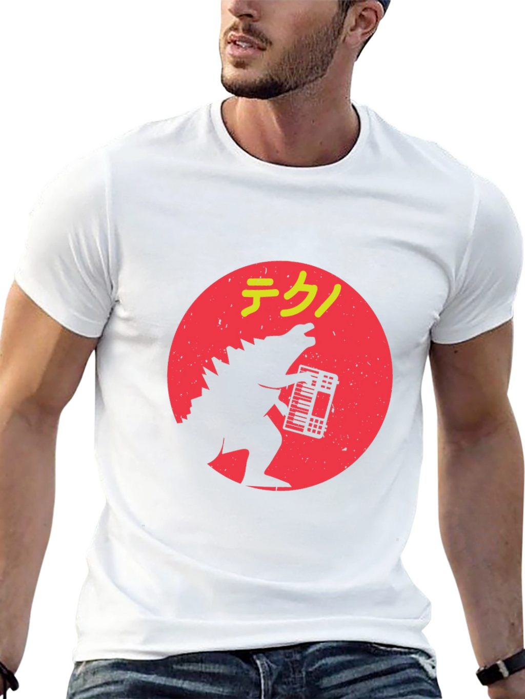 Godzilla Tech Black T-Shirt