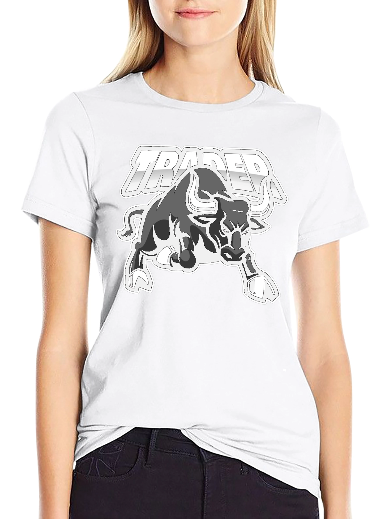 Traded Bull Graphic Tee - Black
