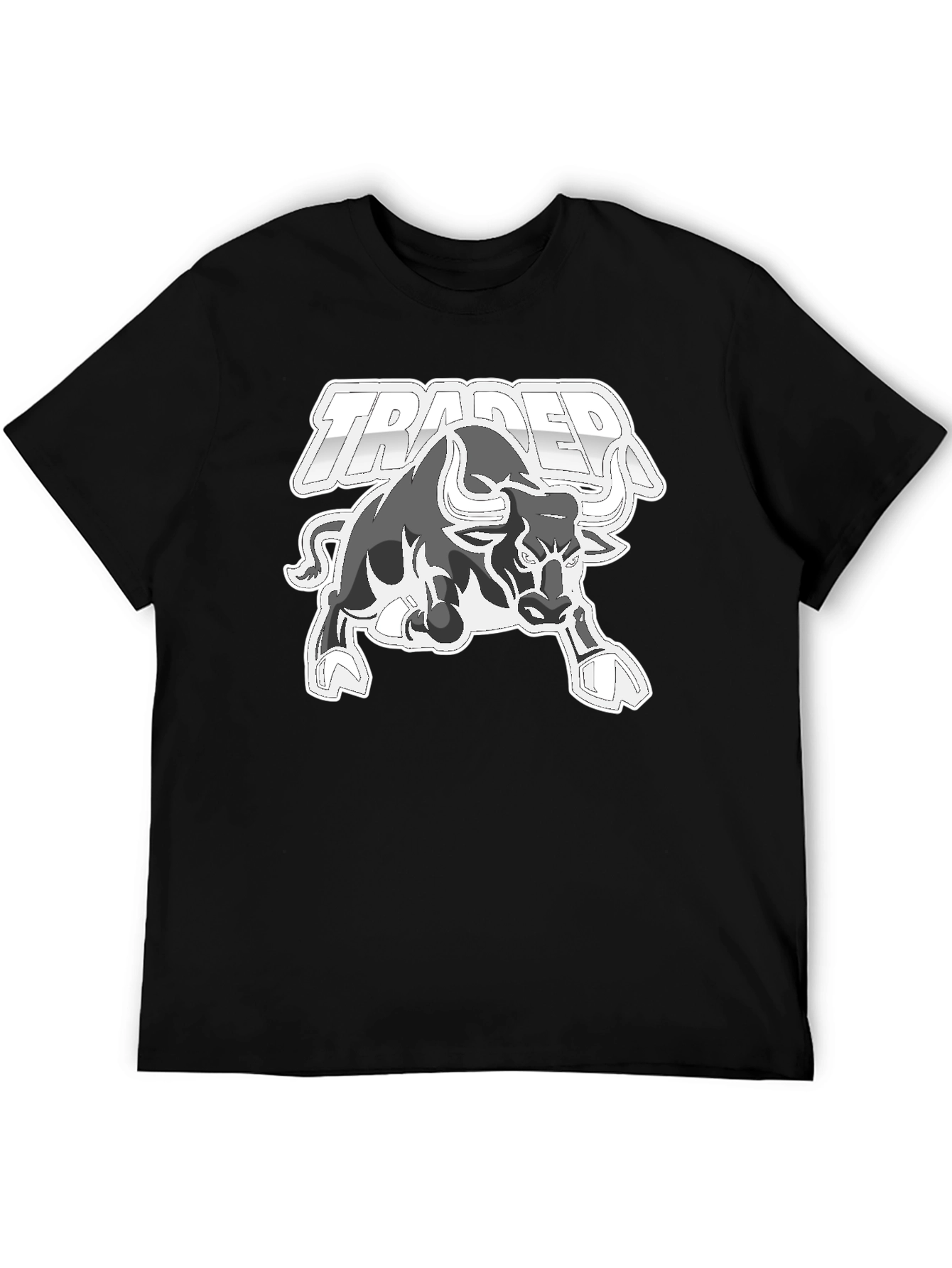 Traded Bull Graphic Tee - Black