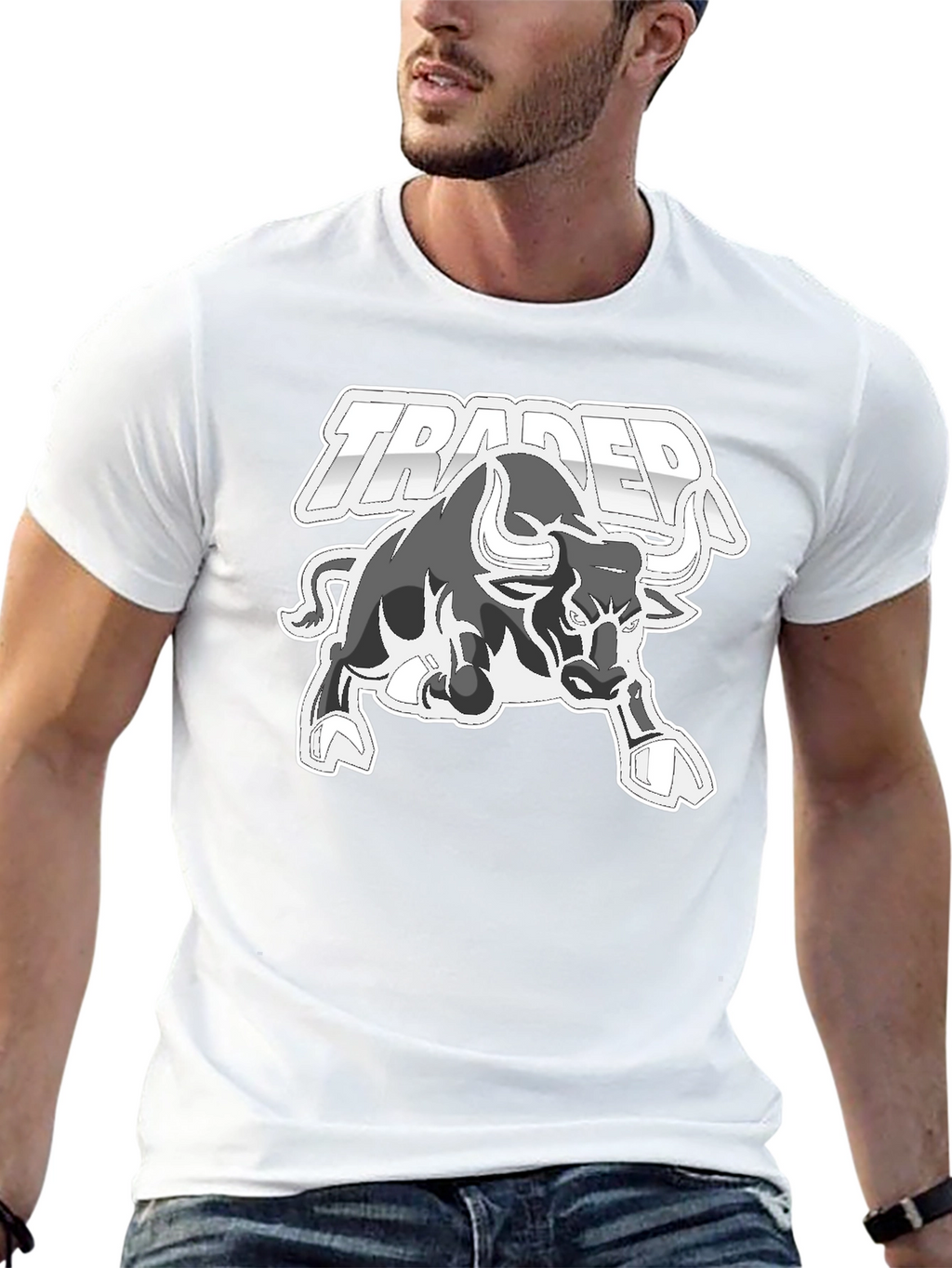Traded Bull Graphic Tee - Black